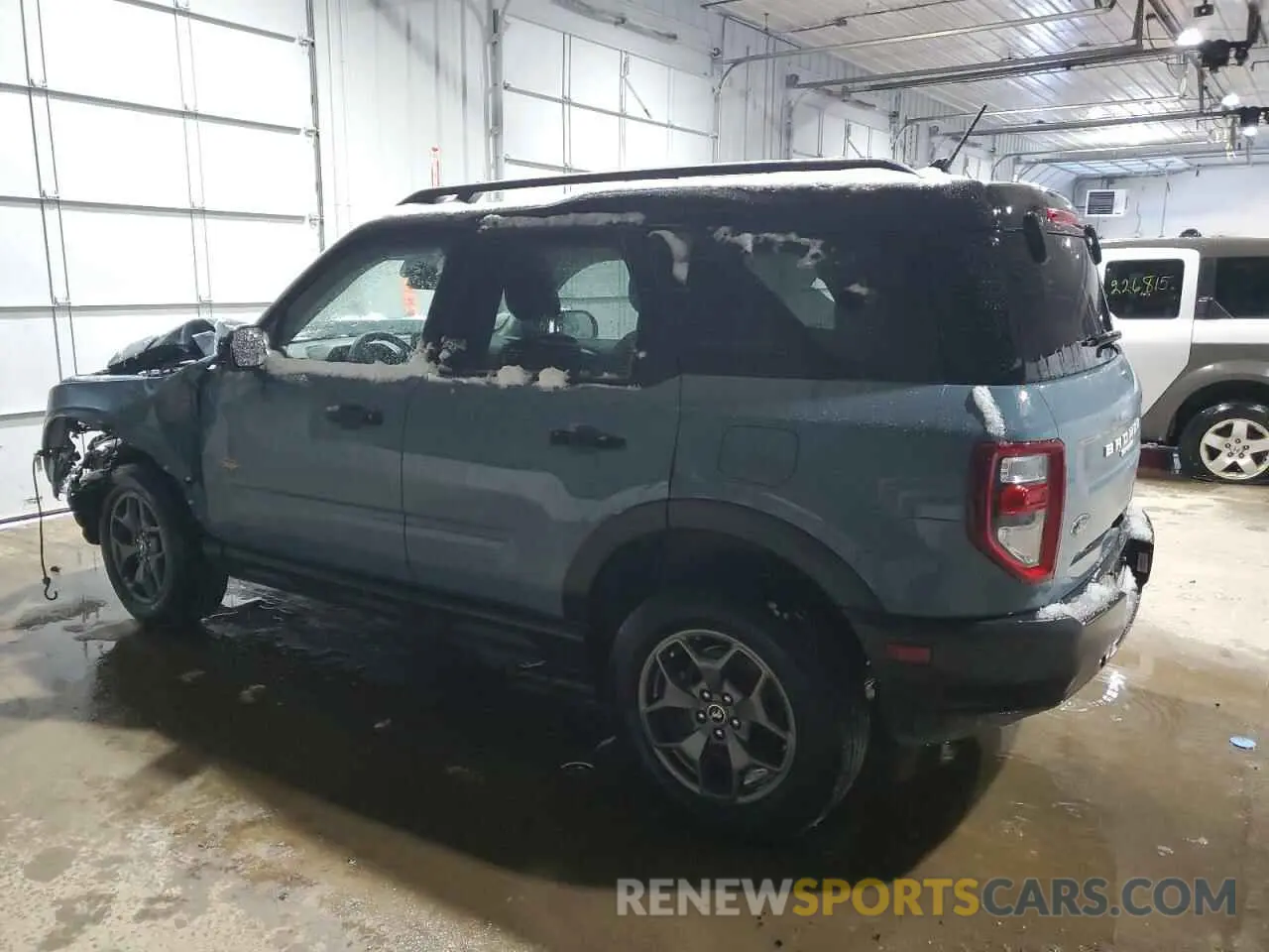 2 Photograph of a damaged car 3FMCR9D96MRA62021 FORD BRONCO 2021