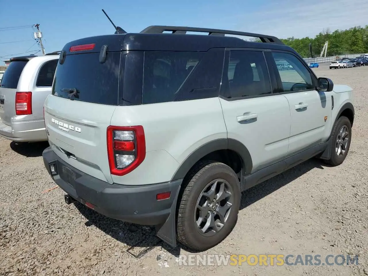 3 Photograph of a damaged car 3FMCR9D96MRA67851 FORD BRONCO 2021