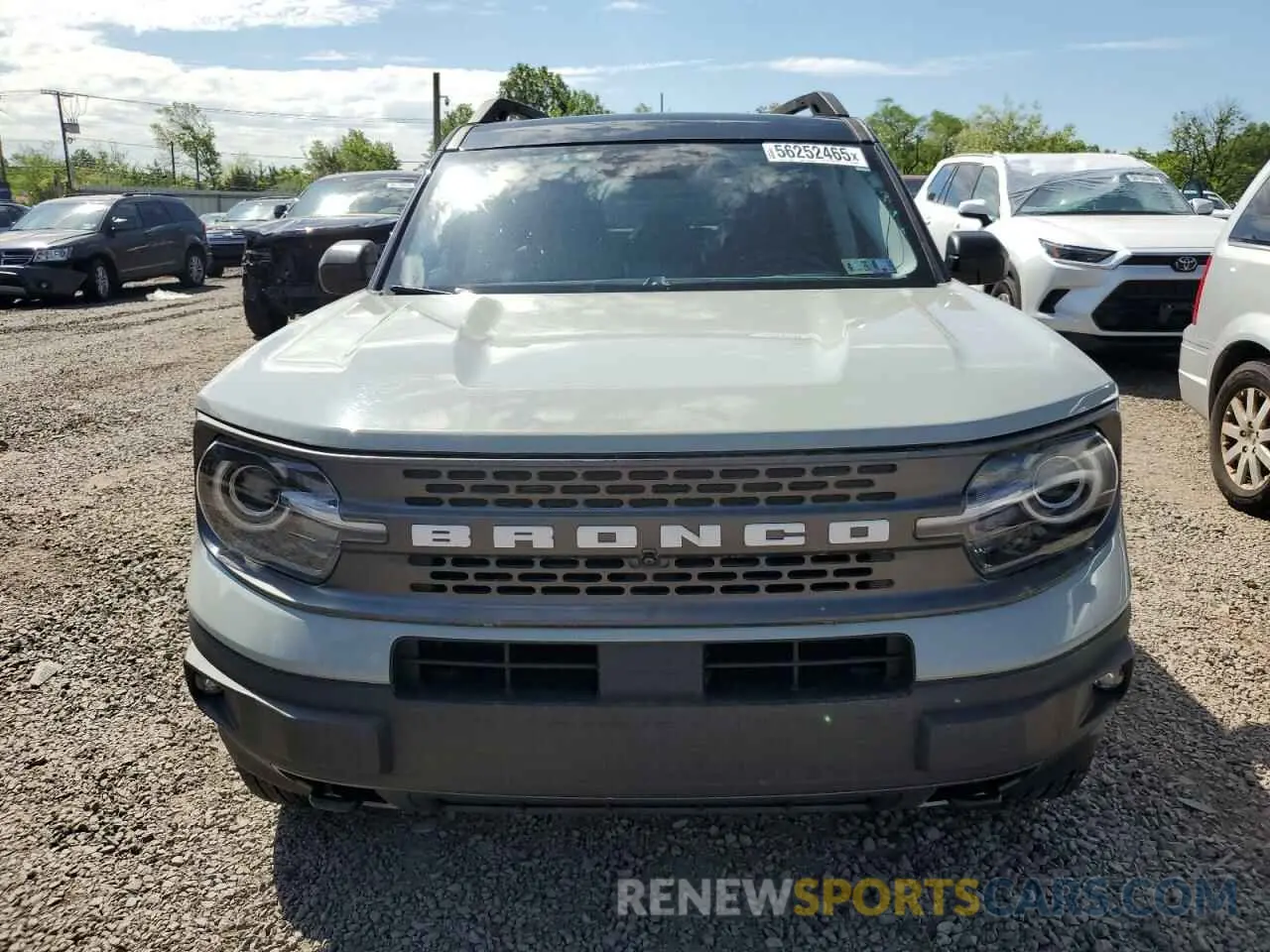 5 Photograph of a damaged car 3FMCR9D96MRA67851 FORD BRONCO 2021
