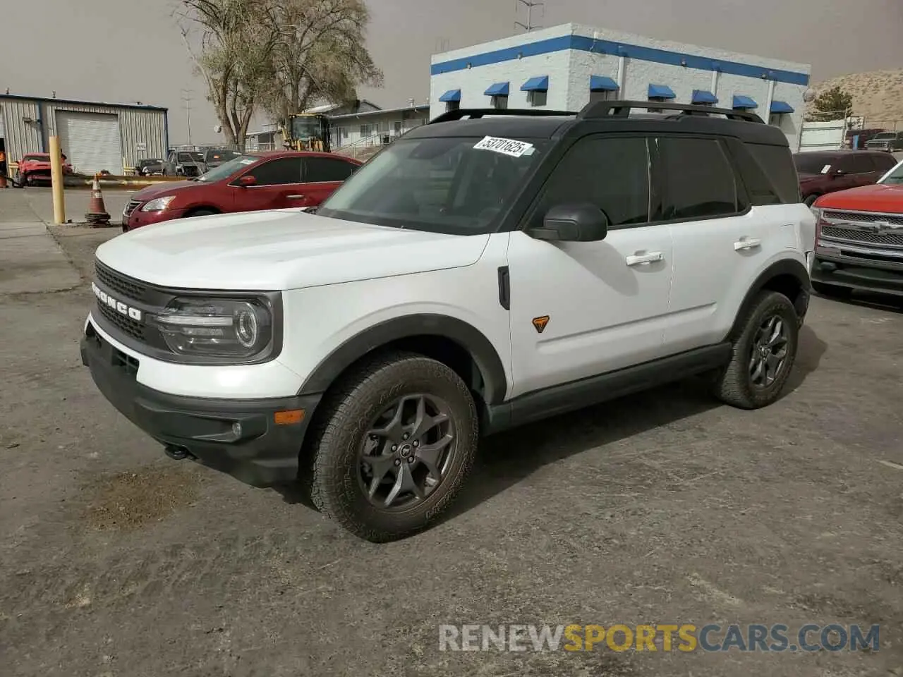 1 Photograph of a damaged car 3FMCR9D96MRA87307 FORD BRONCO 2021