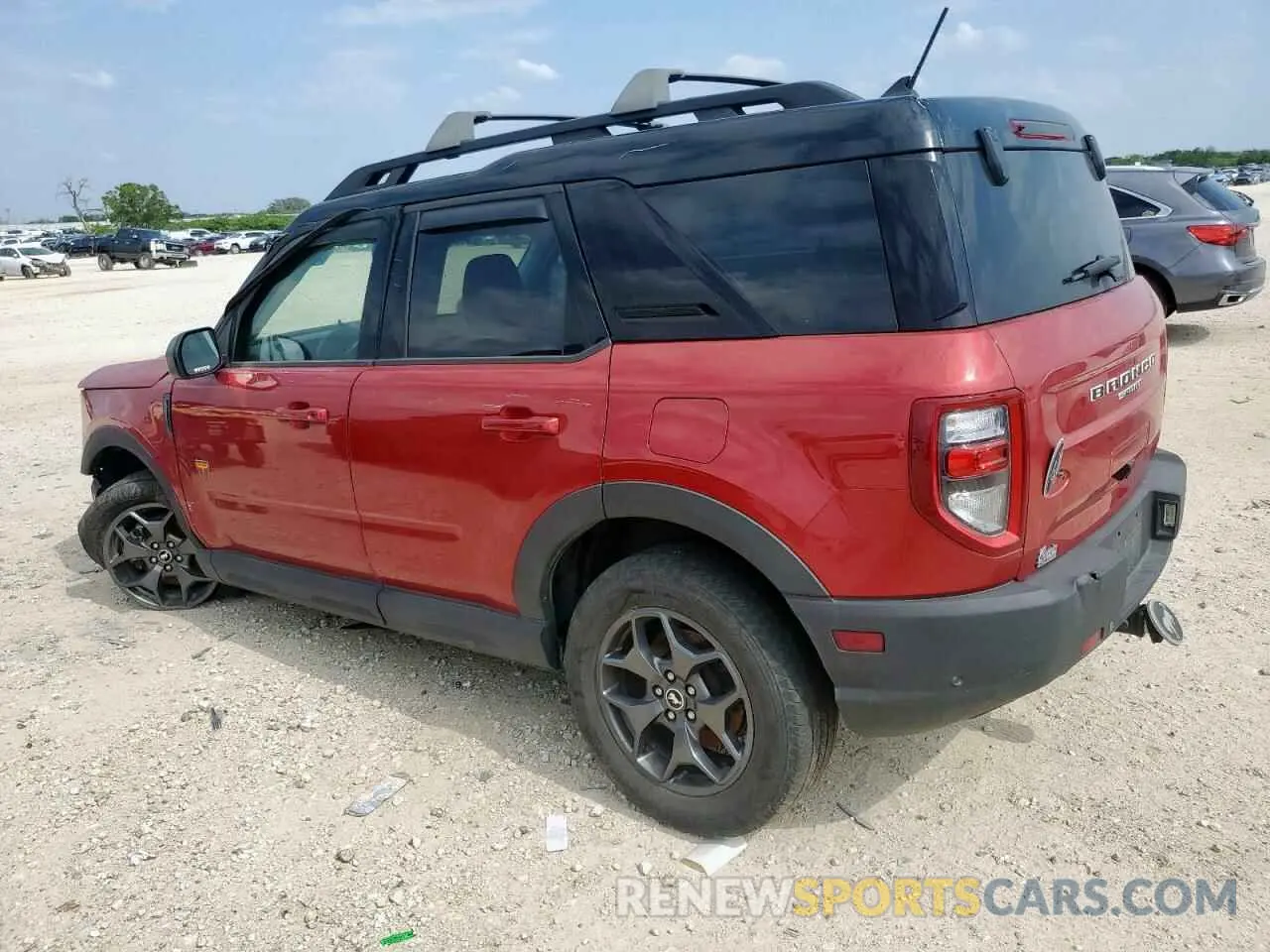 2 Photograph of a damaged car 3FMCR9D96MRB05966 FORD BRONCO 2021