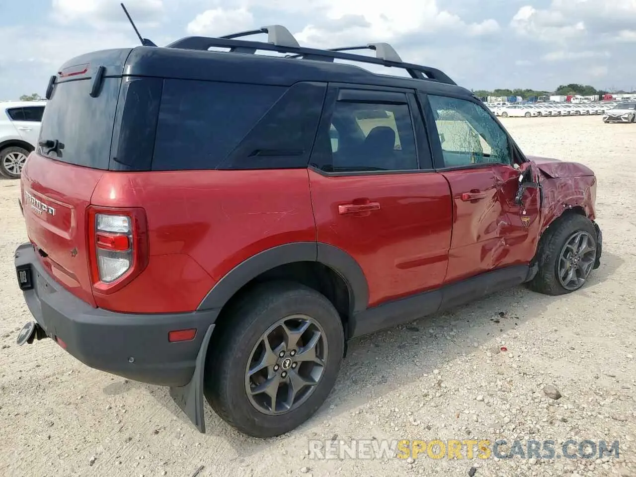 3 Photograph of a damaged car 3FMCR9D96MRB05966 FORD BRONCO 2021
