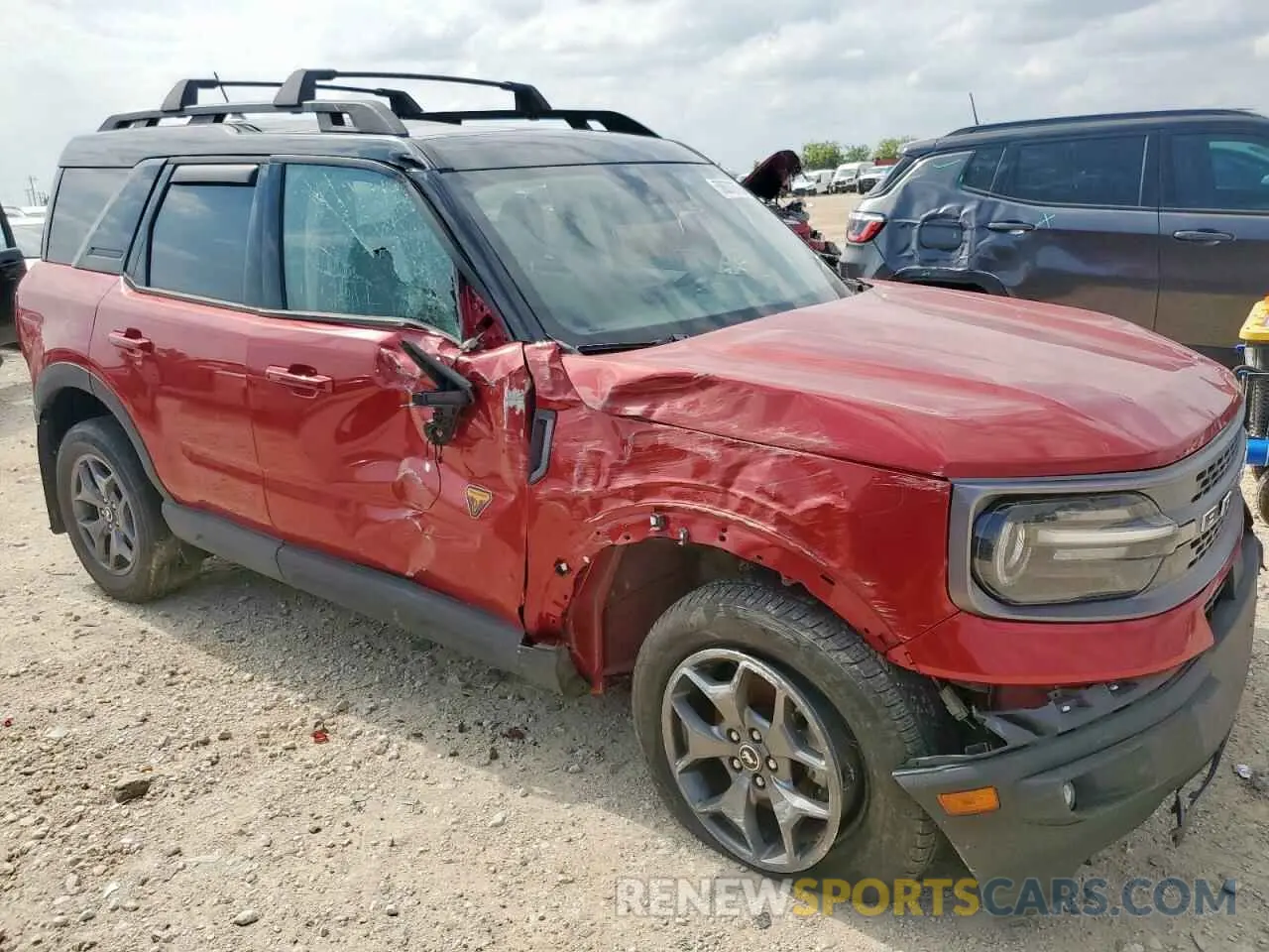 4 Photograph of a damaged car 3FMCR9D96MRB05966 FORD BRONCO 2021
