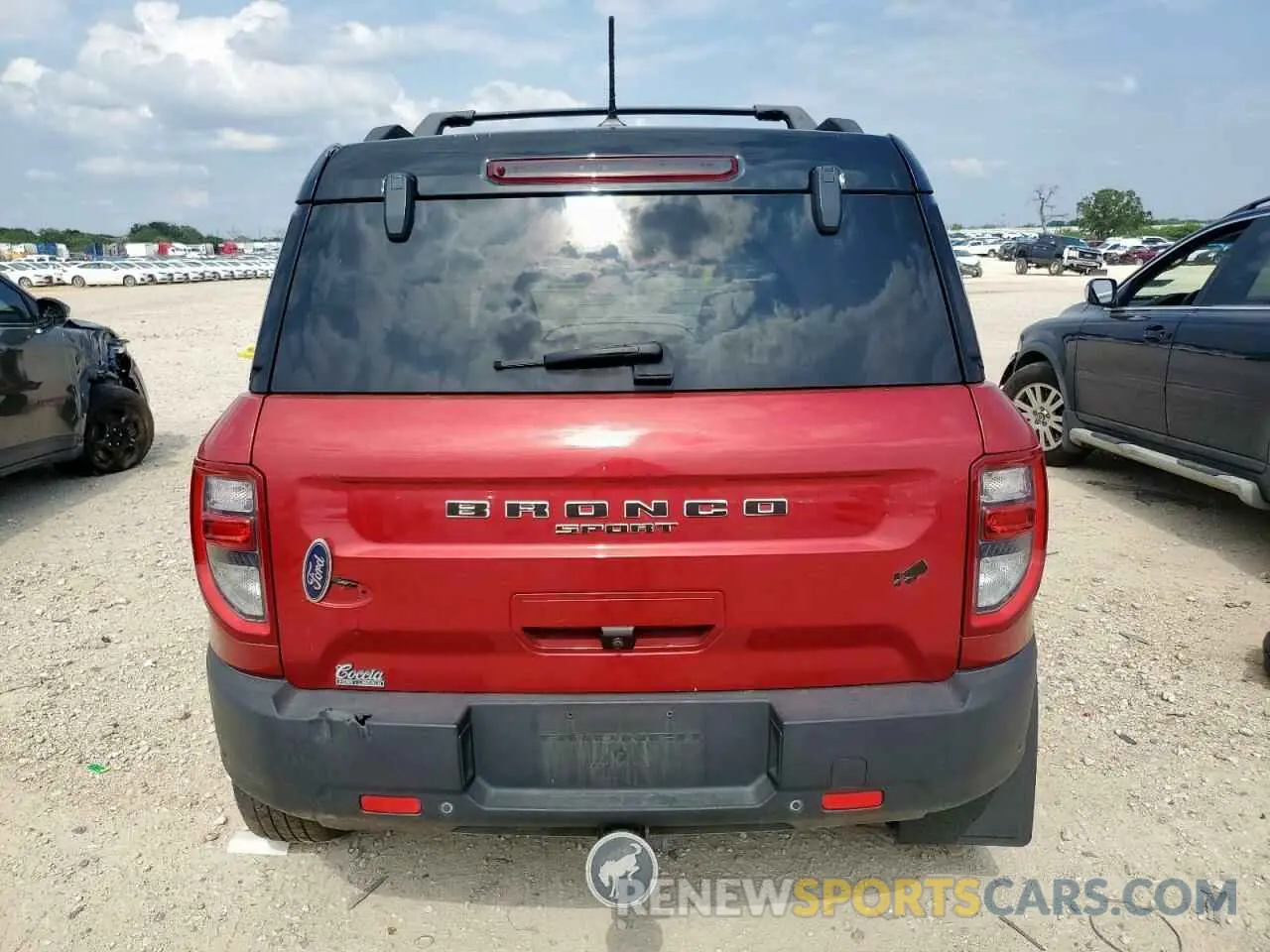 6 Photograph of a damaged car 3FMCR9D96MRB05966 FORD BRONCO 2021