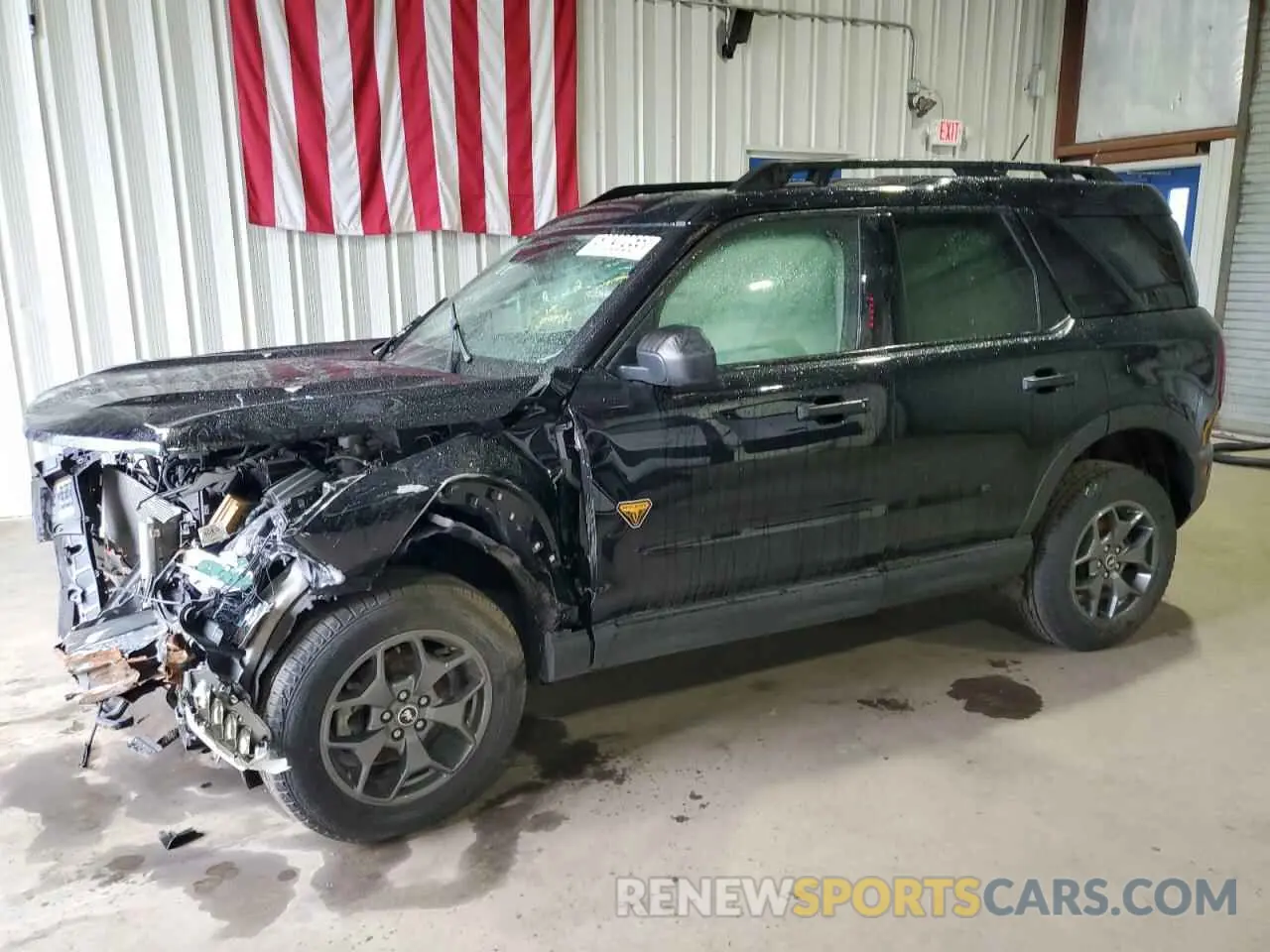 1 Photograph of a damaged car 3FMCR9D98MRB32828 FORD BRONCO 2021