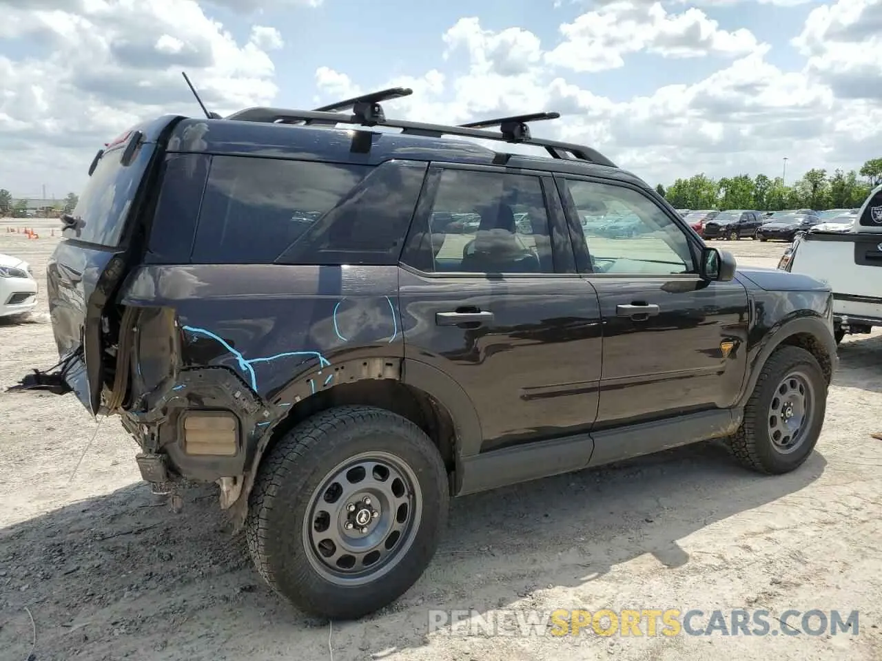 3 Photograph of a damaged car 3FMCR9D99MRA07787 FORD BRONCO 2021