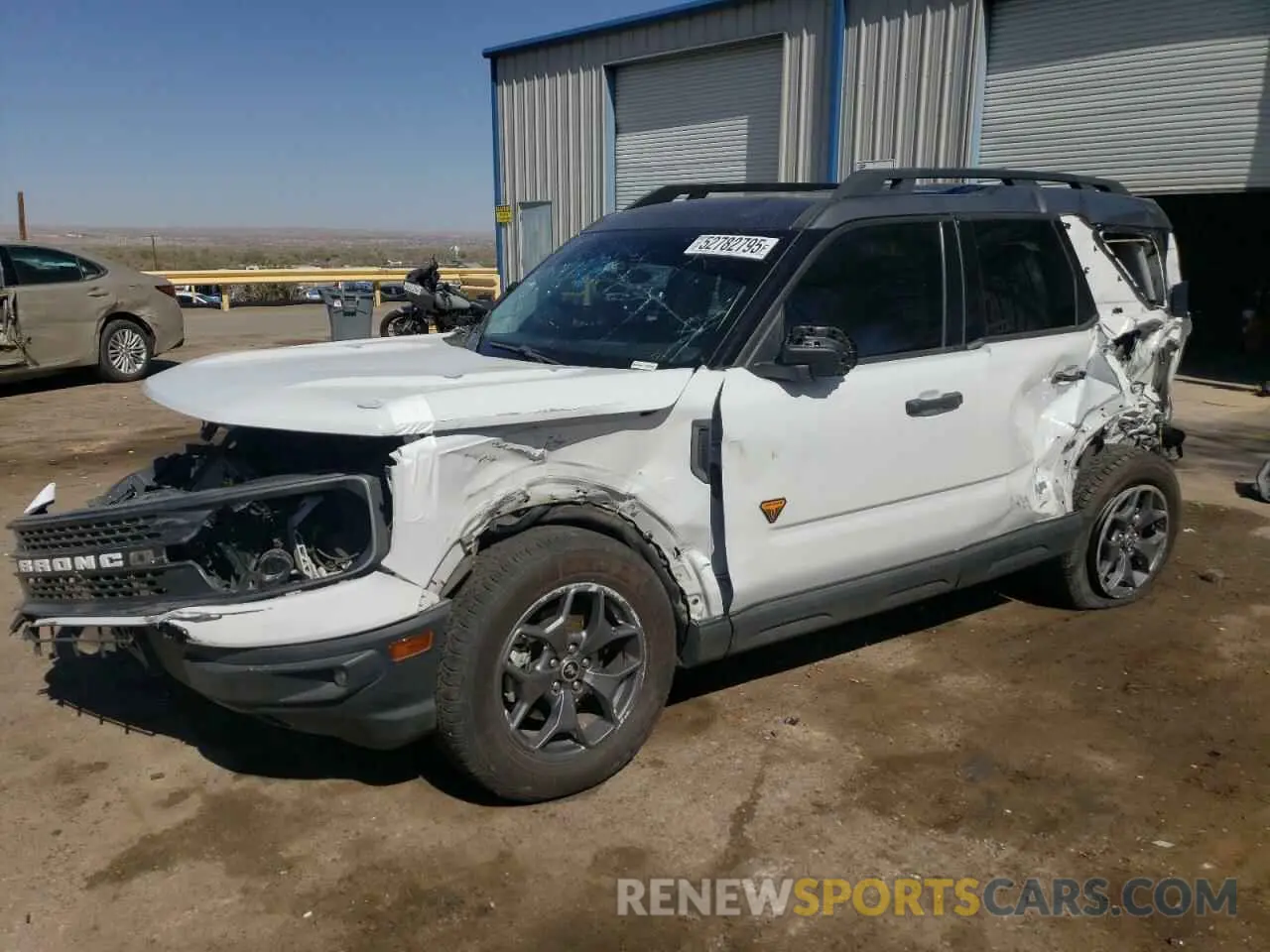 1 Photograph of a damaged car 3FMCR9D99MRA64538 FORD BRONCO 2021