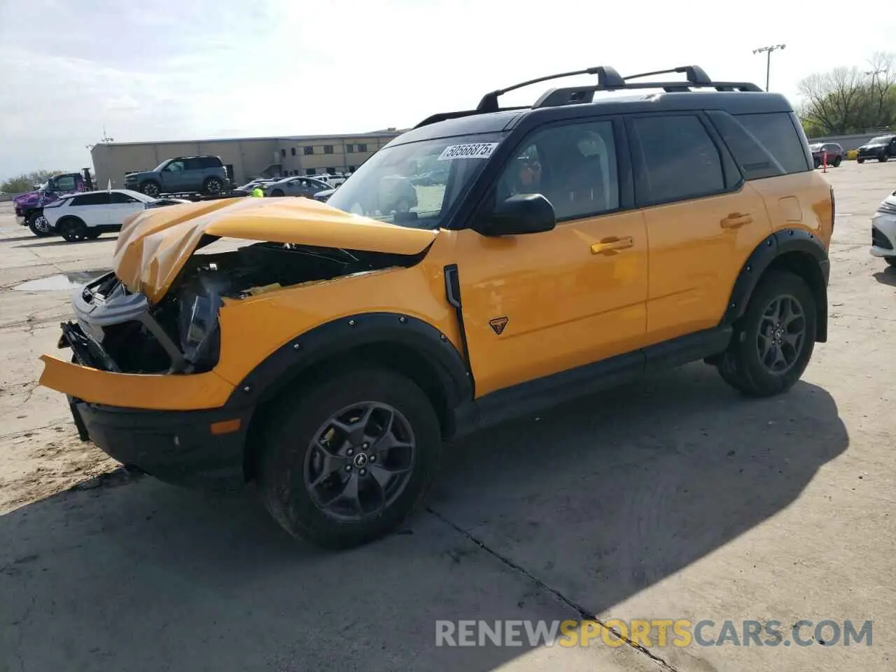 1 Photograph of a damaged car 3FMCR9D99MRA67620 FORD BRONCO 2021