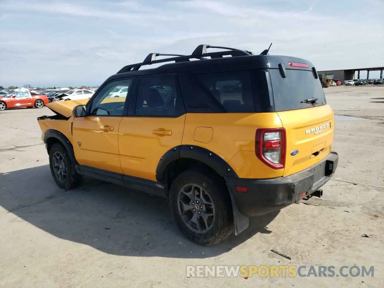 2 Photograph of a damaged car 3FMCR9D99MRA67620 FORD BRONCO 2021