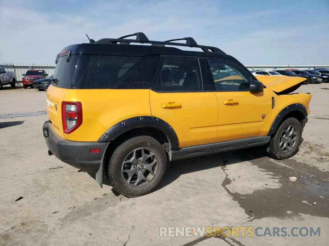 3 Photograph of a damaged car 3FMCR9D99MRA67620 FORD BRONCO 2021