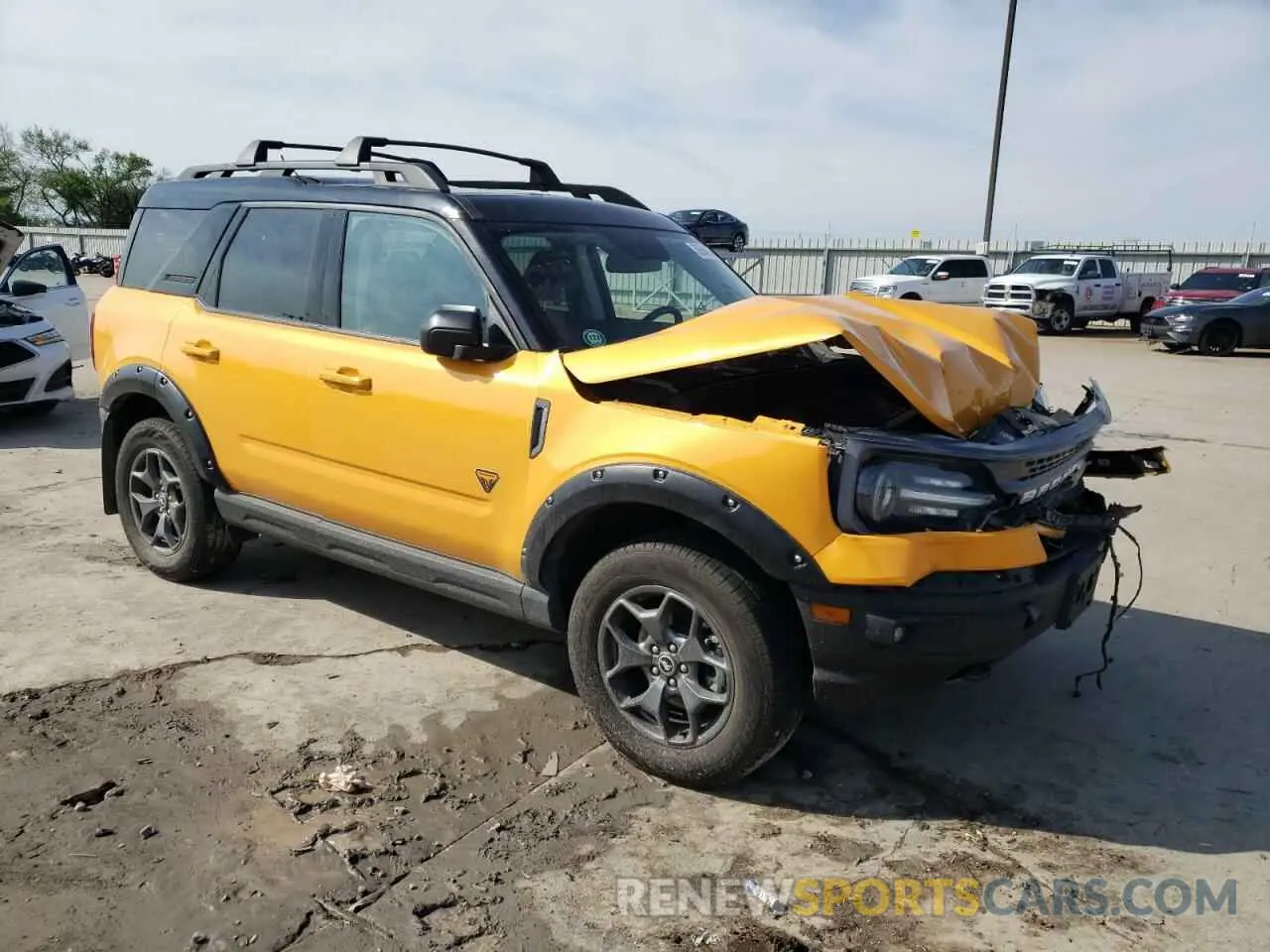 4 Photograph of a damaged car 3FMCR9D99MRA67620 FORD BRONCO 2021