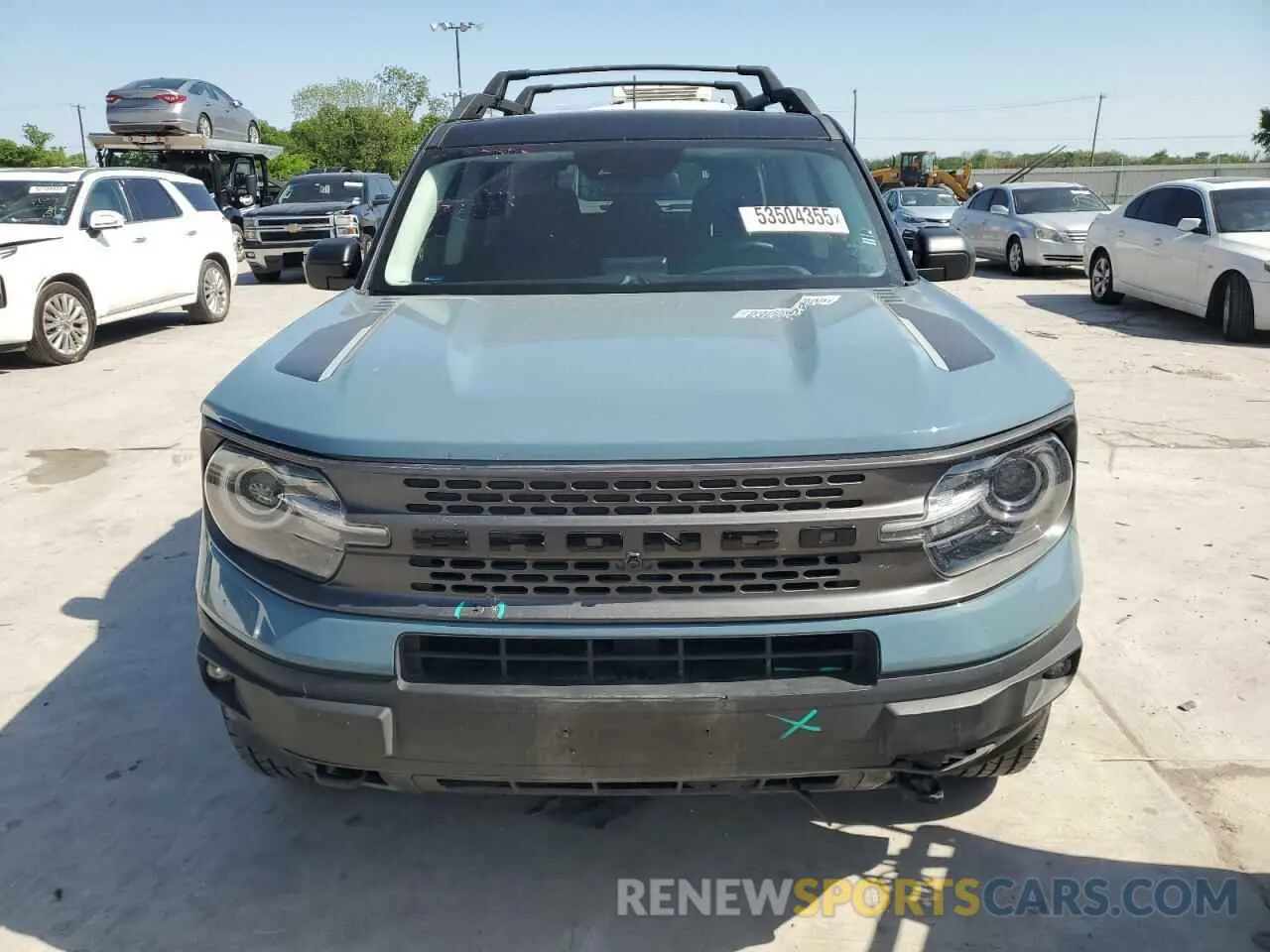 5 Photograph of a damaged car 3FMCR9F90MRA26175 FORD BRONCO 2021