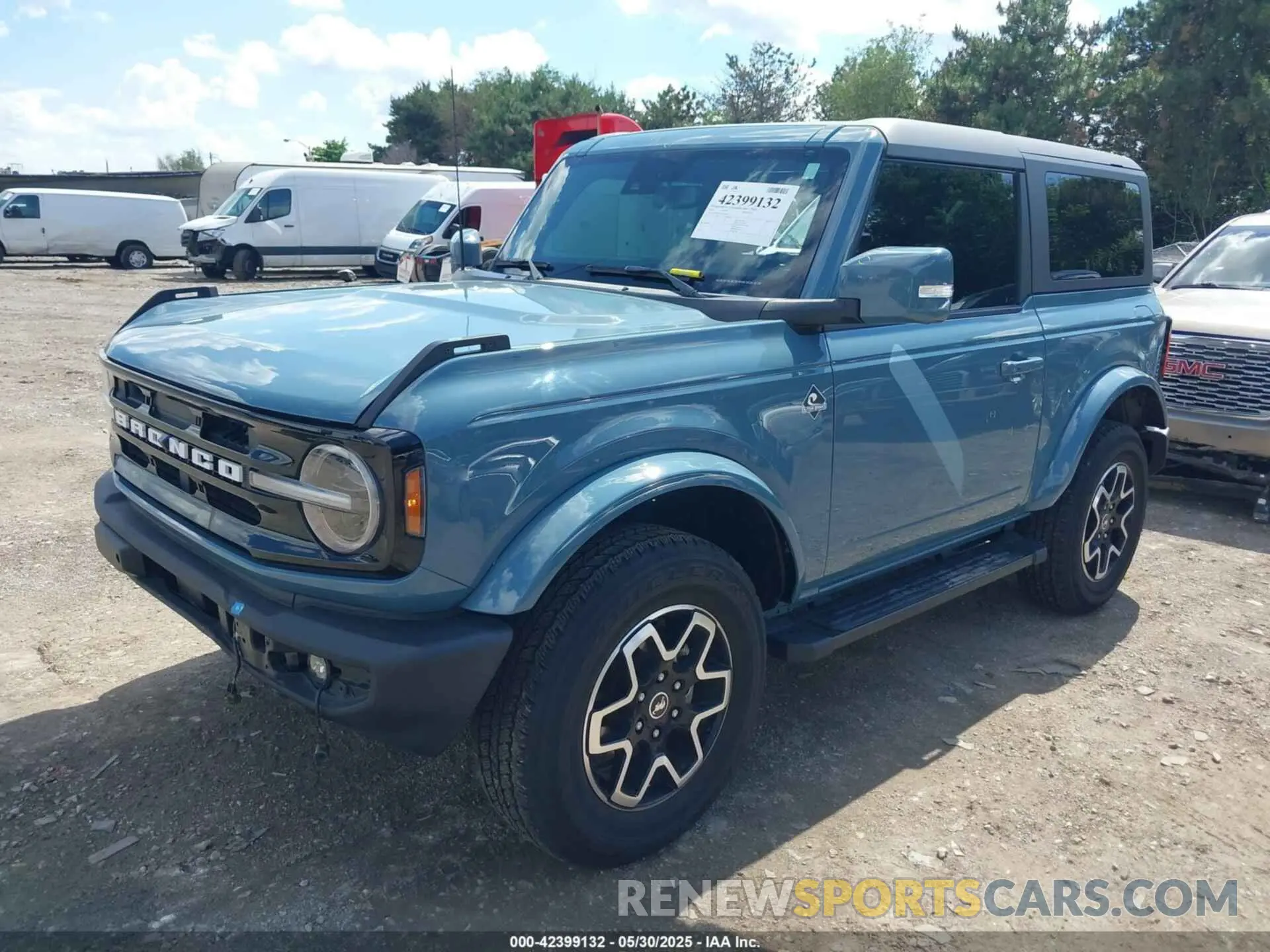 2 Photograph of a damaged car 1FMDE5AH3NLA89231 FORD BRONCO 2022