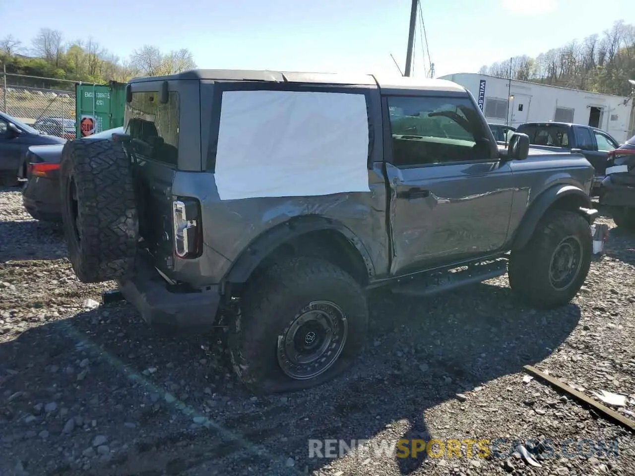 3 Photograph of a damaged car 1FMDE5AH5NLB19801 FORD BRONCO 2022