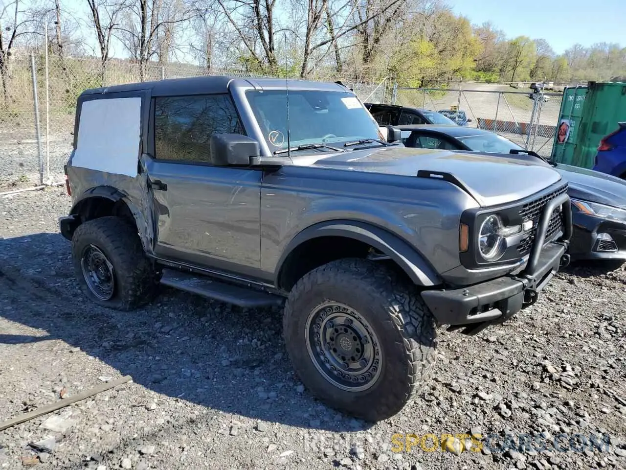 4 Photograph of a damaged car 1FMDE5AH5NLB19801 FORD BRONCO 2022
