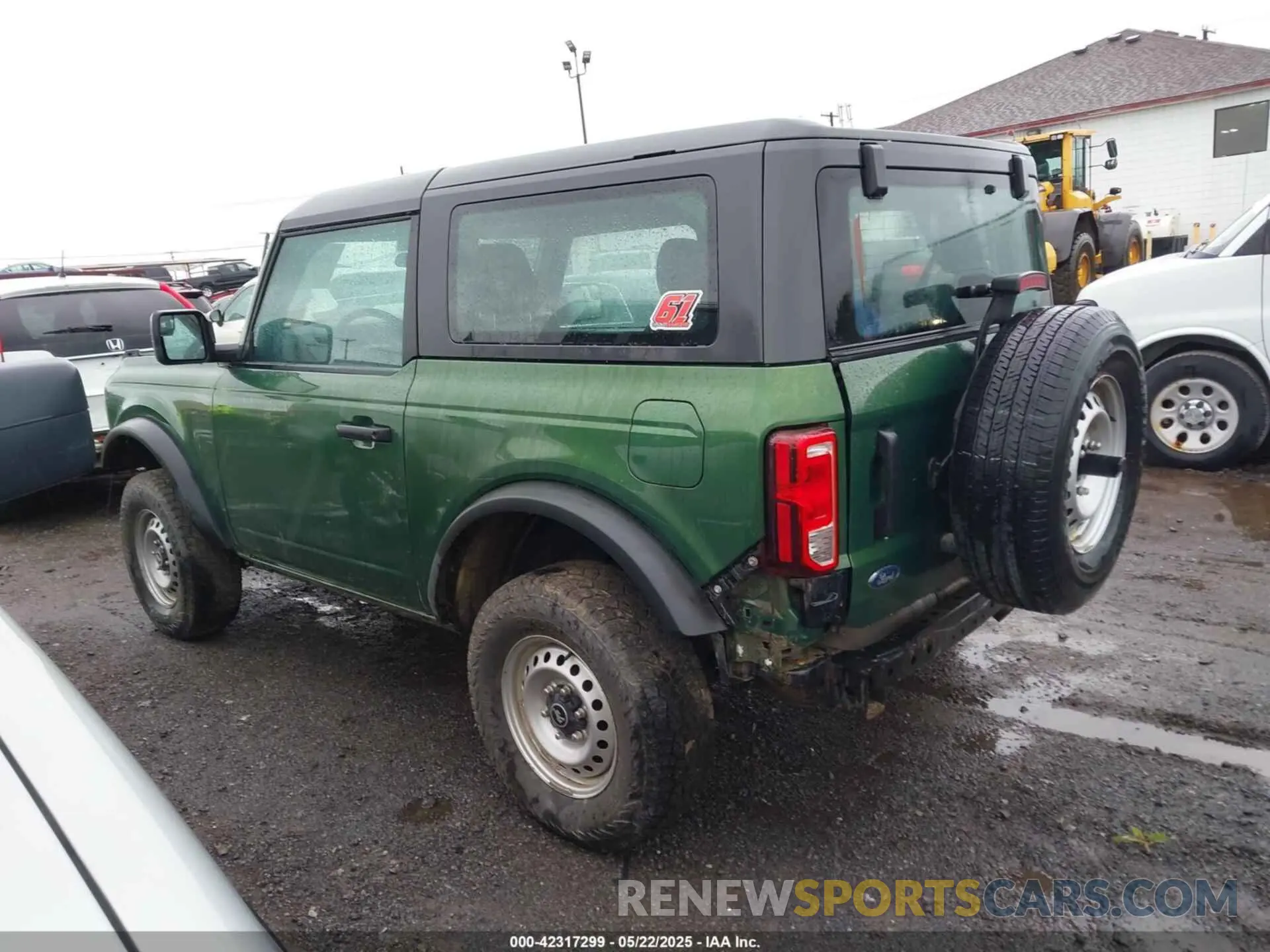 3 Photograph of a damaged car 1FMDE5AH5NLB64608 FORD BRONCO 2022
