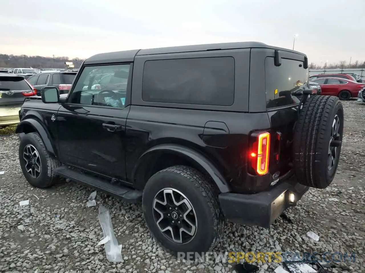 2 Photograph of a damaged car 1FMDE5AH9NLB65437 FORD BRONCO 2022