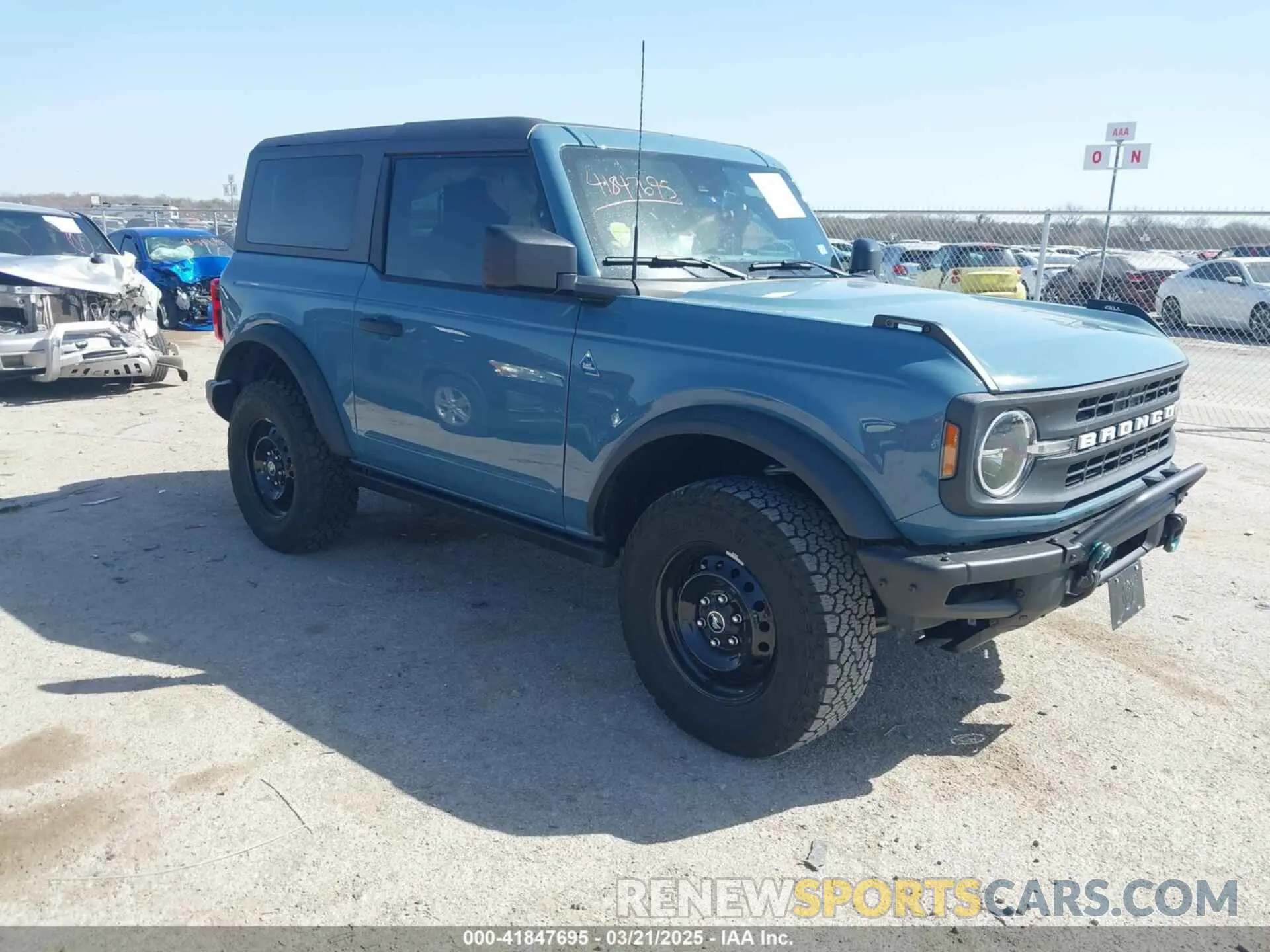 1 Photograph of a damaged car 1FMDE5AP8NLB71317 FORD BRONCO 2022