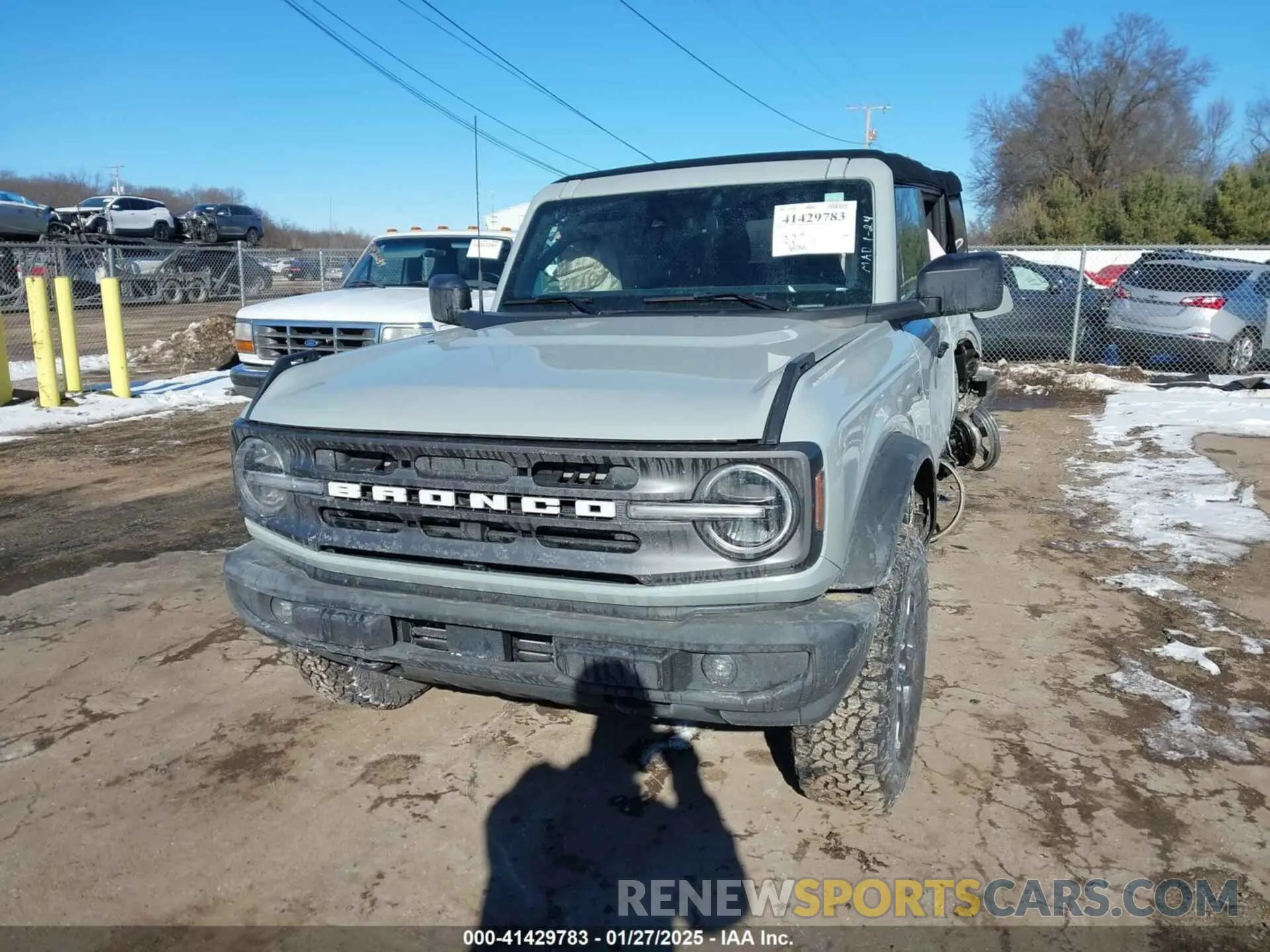 2 Photograph of a damaged car 1FMDE5BH2NLB16269 FORD BRONCO 2022