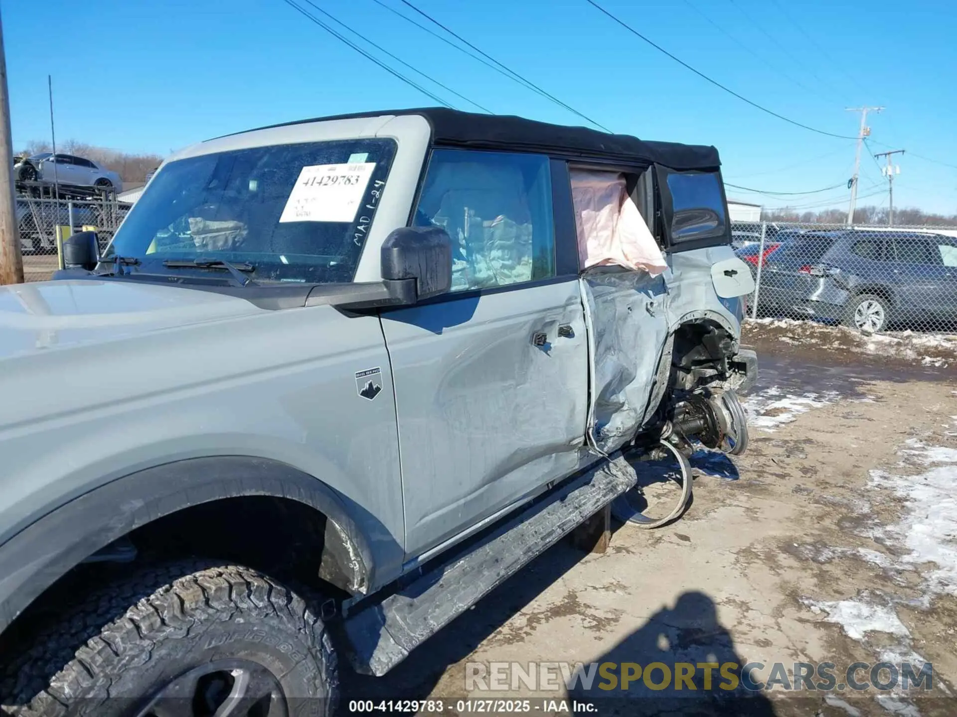 6 Photograph of a damaged car 1FMDE5BH2NLB16269 FORD BRONCO 2022