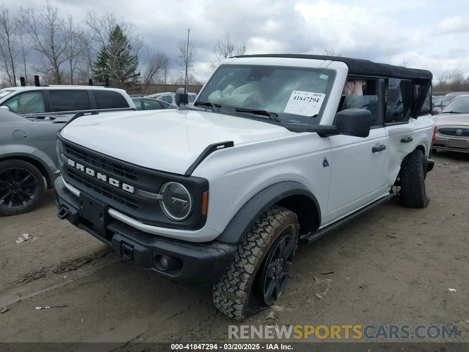 2 Photograph of a damaged car 1FMDE5BH2NLB90209 FORD BRONCO 2022