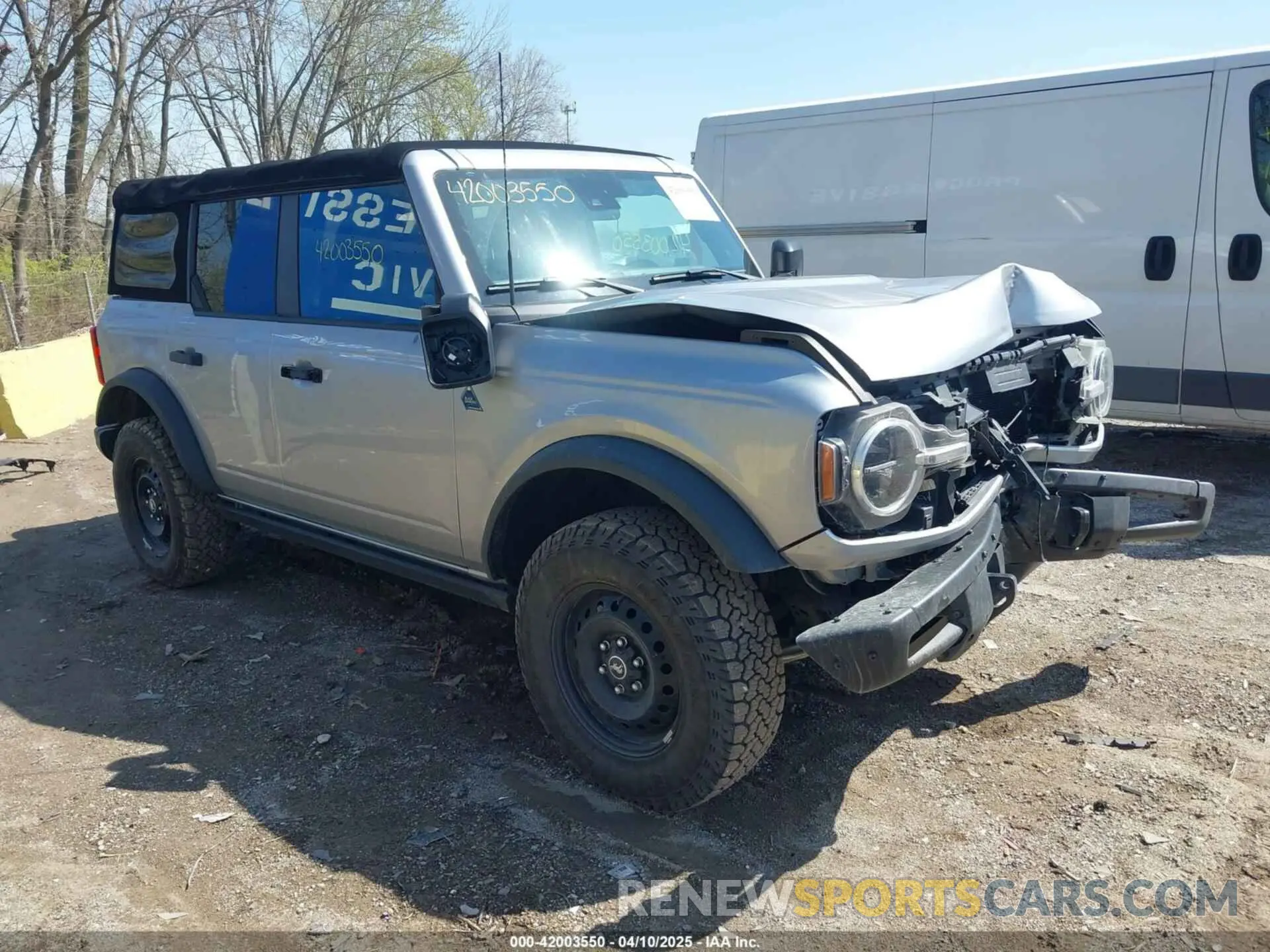 1 Photograph of a damaged car 1FMDE5BH3NLA79314 FORD BRONCO 2022