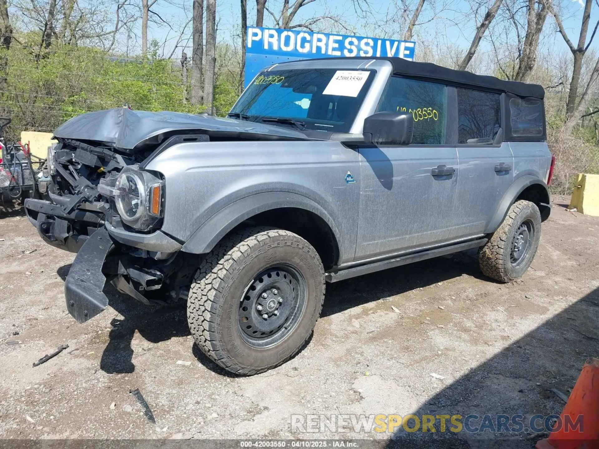 2 Photograph of a damaged car 1FMDE5BH3NLA79314 FORD BRONCO 2022