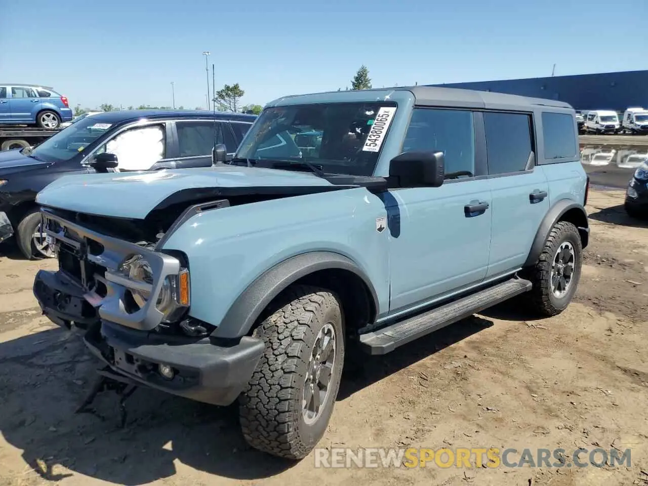1 Photograph of a damaged car 1FMDE5BH3NLA92077 FORD BRONCO 2022