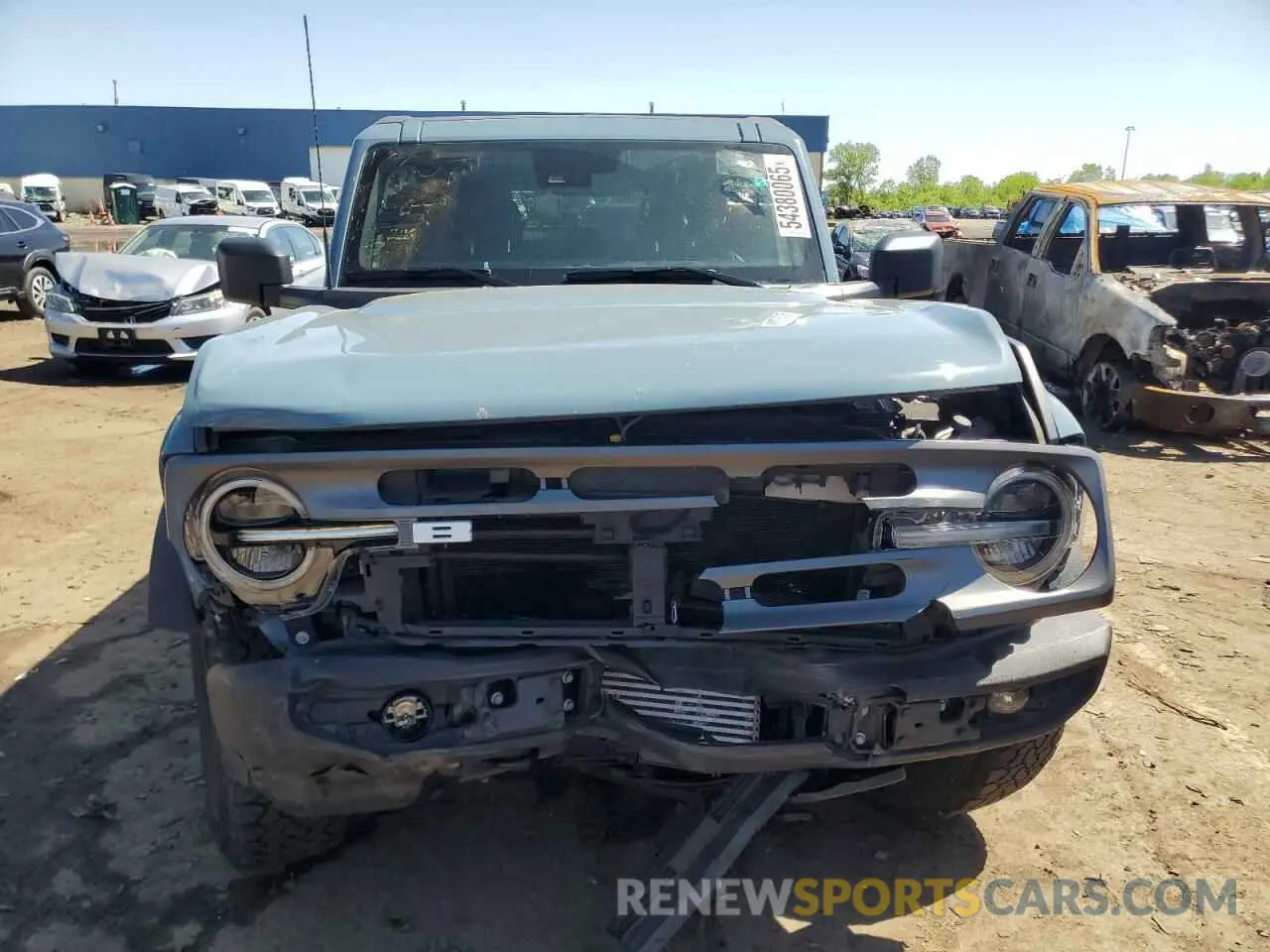 5 Photograph of a damaged car 1FMDE5BH3NLA92077 FORD BRONCO 2022