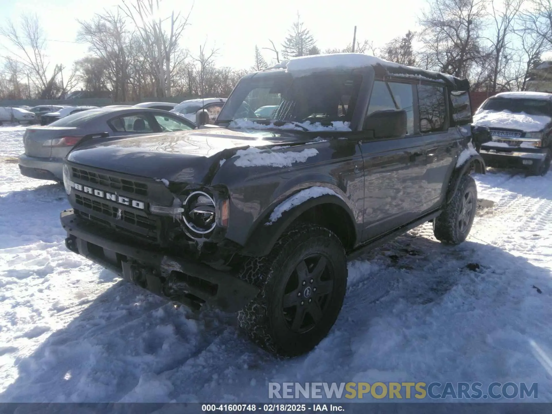 2 Photograph of a damaged car 1FMDE5BH4NLA84313 FORD BRONCO 2022