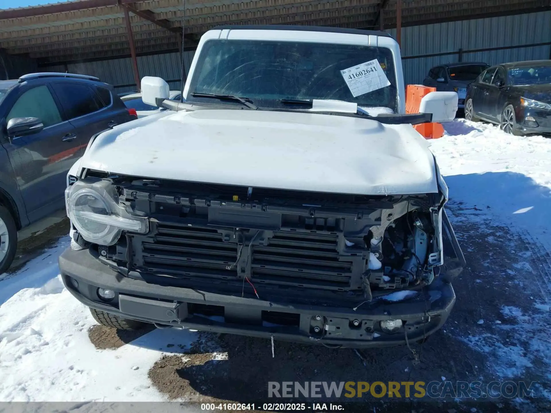 12 Photograph of a damaged car 1FMDE5BH4NLA99085 FORD BRONCO 2022
