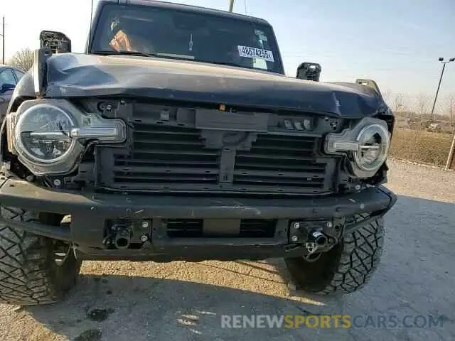 11 Photograph of a damaged car 1FMDE5BH5NLA74082 FORD BRONCO 2022