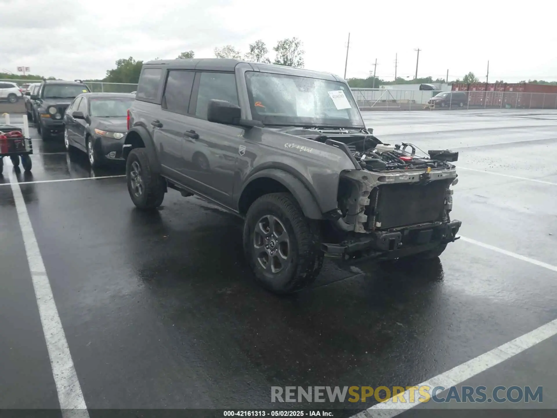 1 Photograph of a damaged car 1FMDE5BH5NLB12538 FORD BRONCO 2022