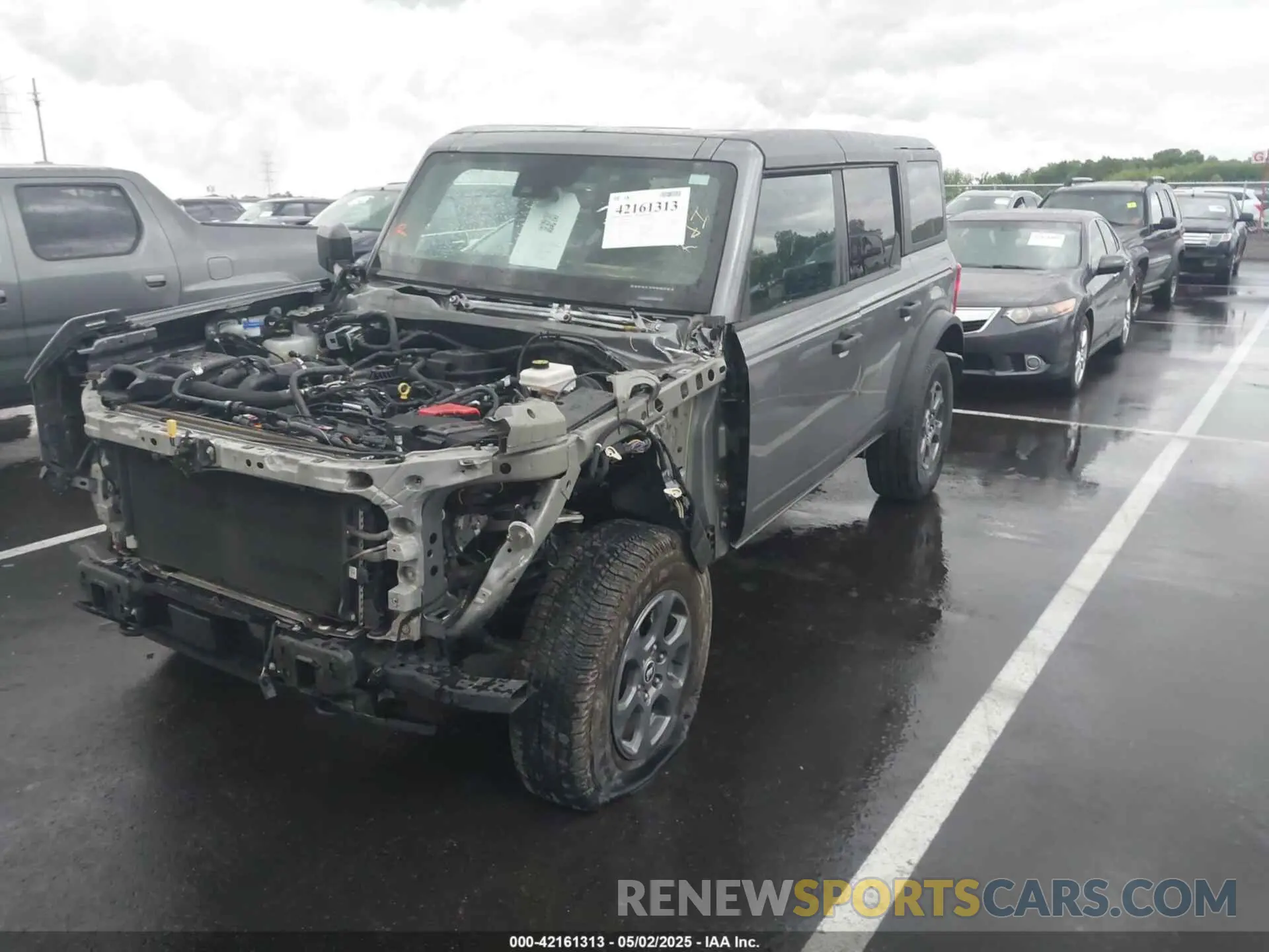 2 Photograph of a damaged car 1FMDE5BH5NLB12538 FORD BRONCO 2022