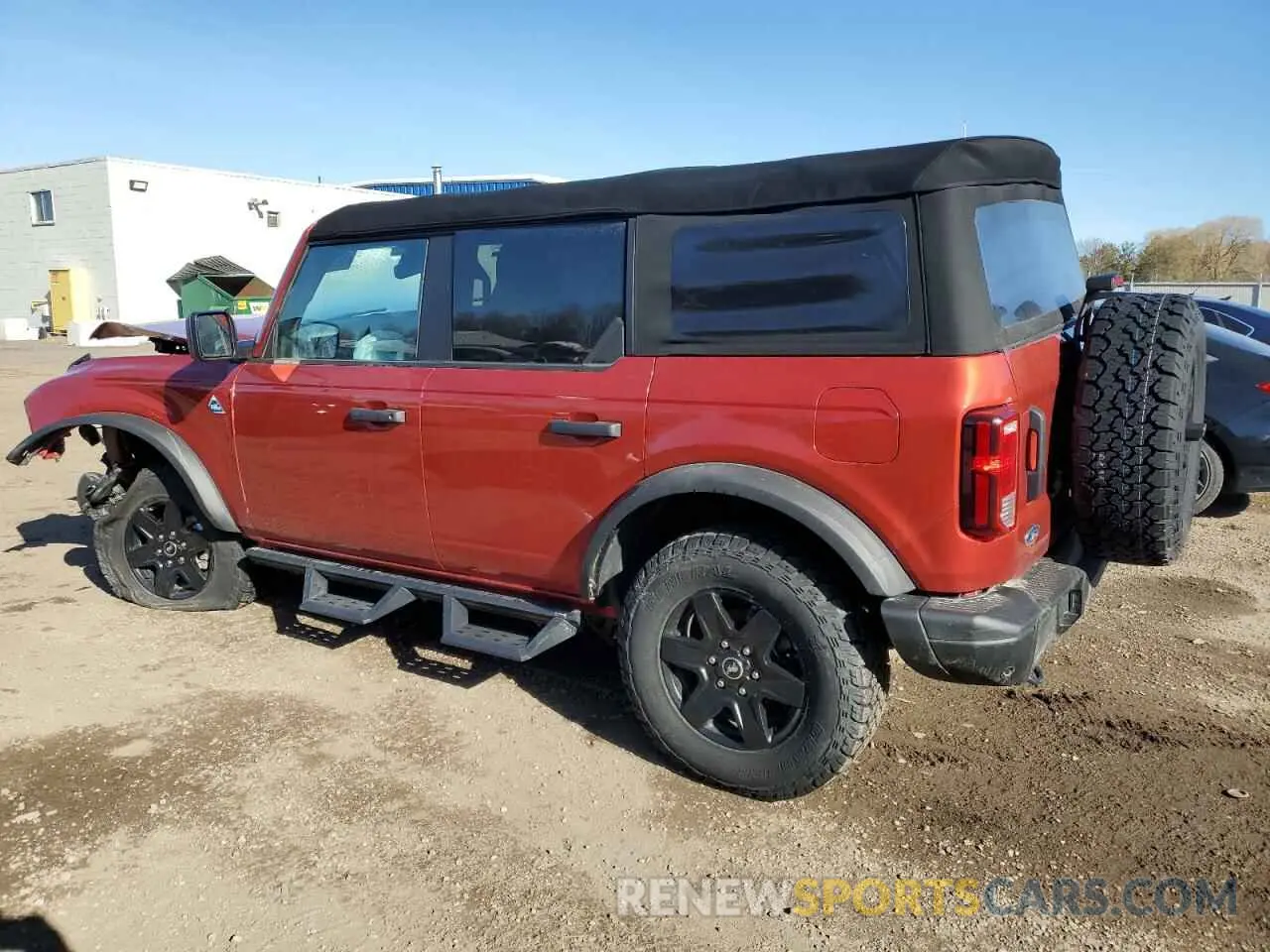 2 Photograph of a damaged car 1FMDE5BH5NLB36337 FORD BRONCO 2022