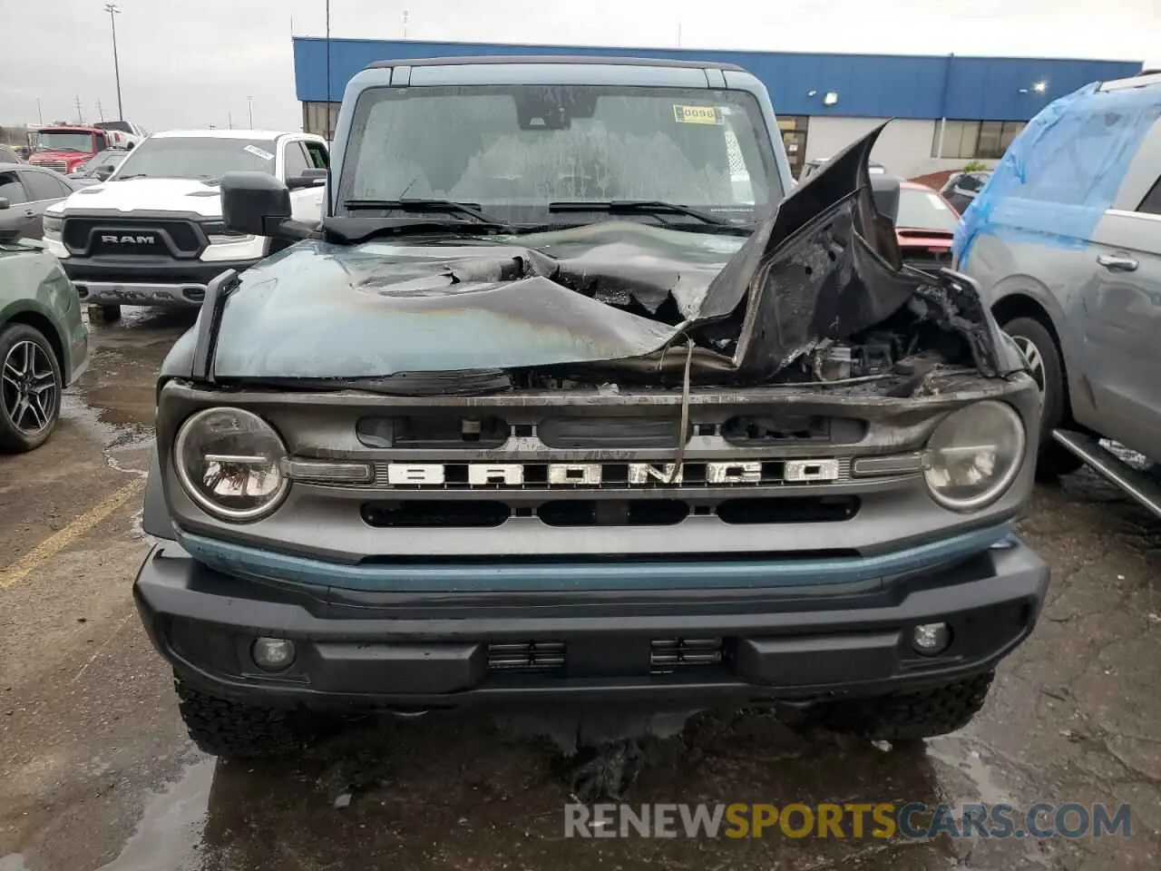 5 Photograph of a damaged car 1FMDE5BH5NLB71122 FORD BRONCO 2022