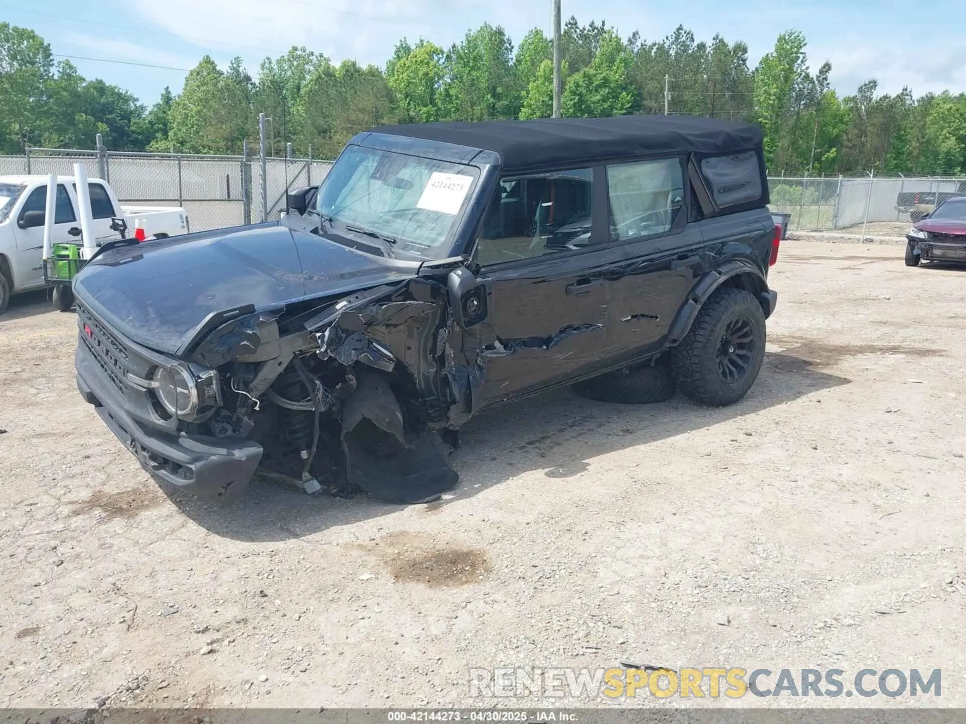 2 Photograph of a damaged car 1FMDE5BH6NLA86581 FORD BRONCO 2022