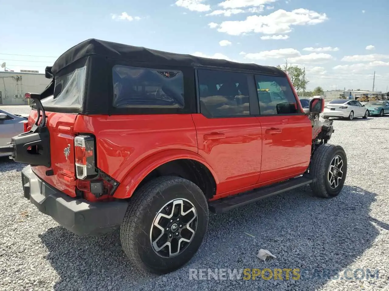 3 Photograph of a damaged car 1FMDE5BH7NLA89196 FORD BRONCO 2022