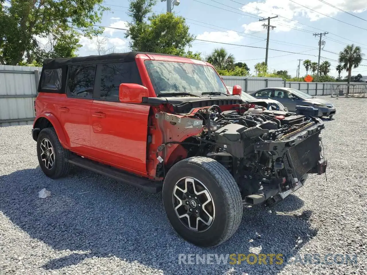 4 Photograph of a damaged car 1FMDE5BH7NLA89196 FORD BRONCO 2022