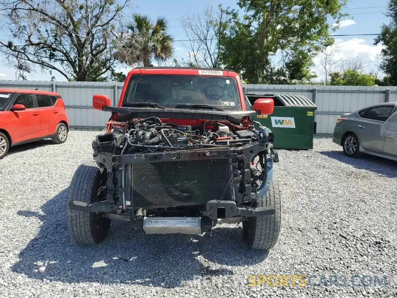 5 Photograph of a damaged car 1FMDE5BH7NLA89196 FORD BRONCO 2022