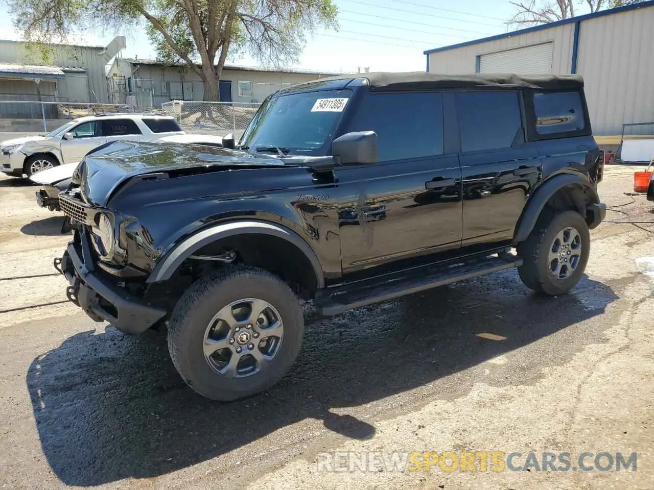 1 Photograph of a damaged car 1FMDE5BH7NLB14159 FORD BRONCO 2022