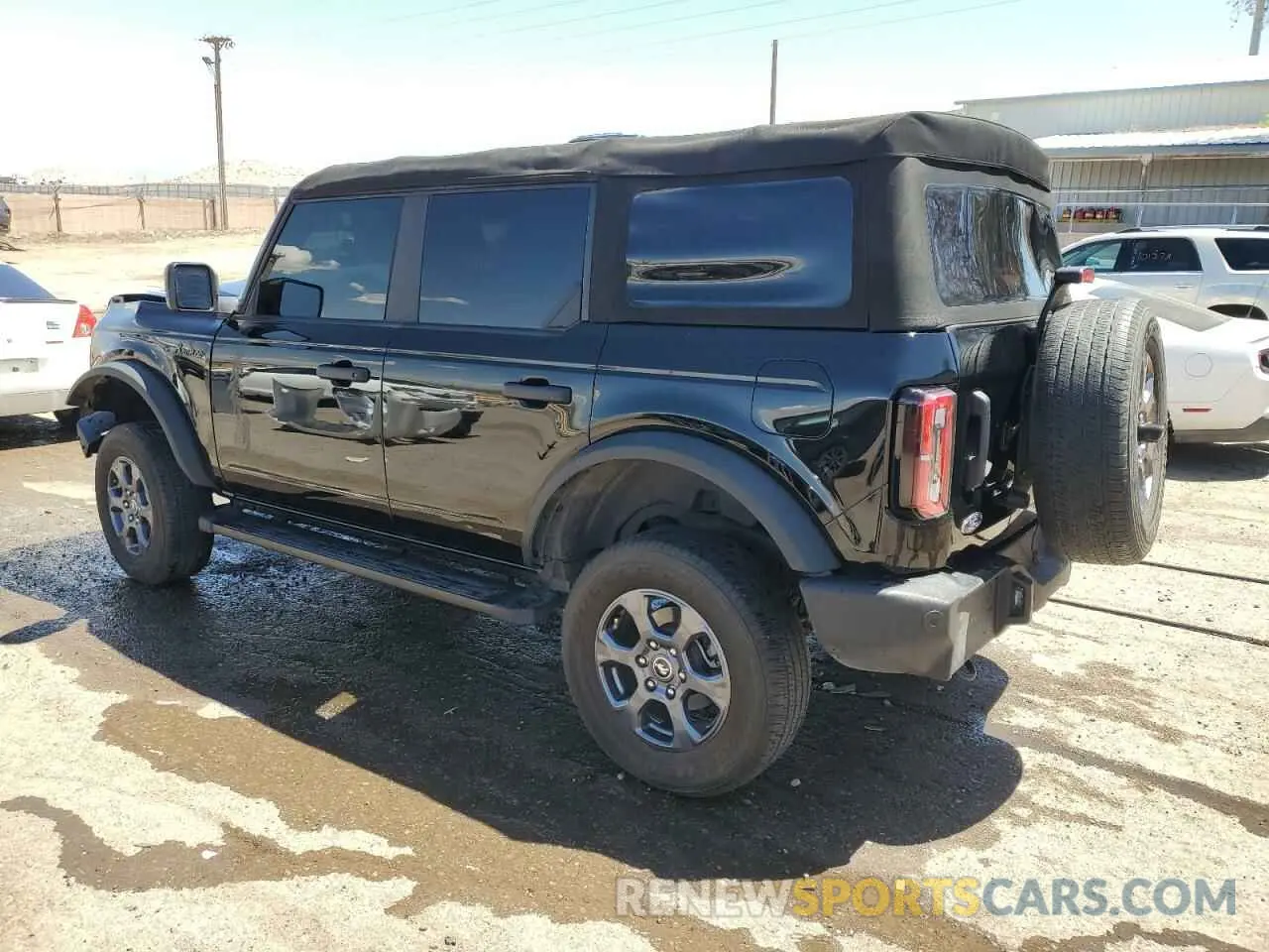 2 Photograph of a damaged car 1FMDE5BH7NLB14159 FORD BRONCO 2022