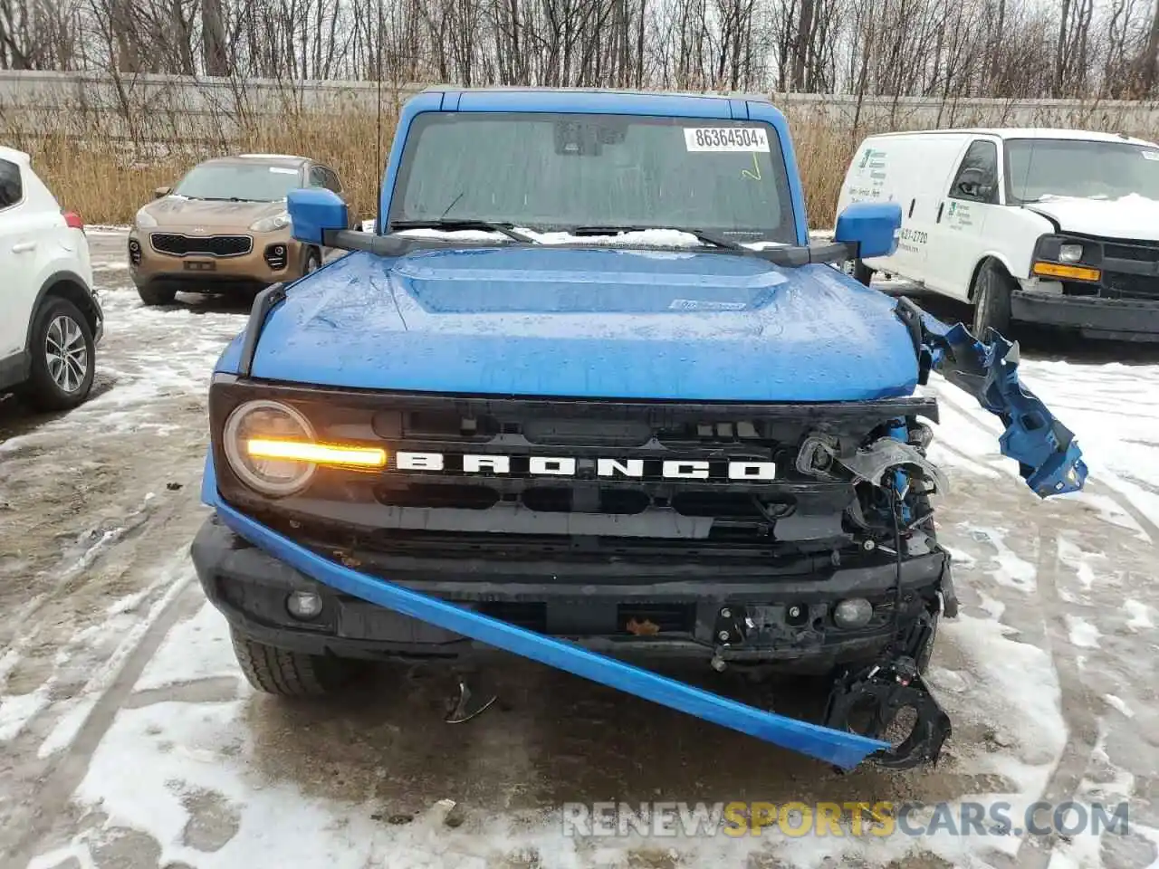 5 Photograph of a damaged car 1FMDE5BH8NLA89367 FORD BRONCO 2022