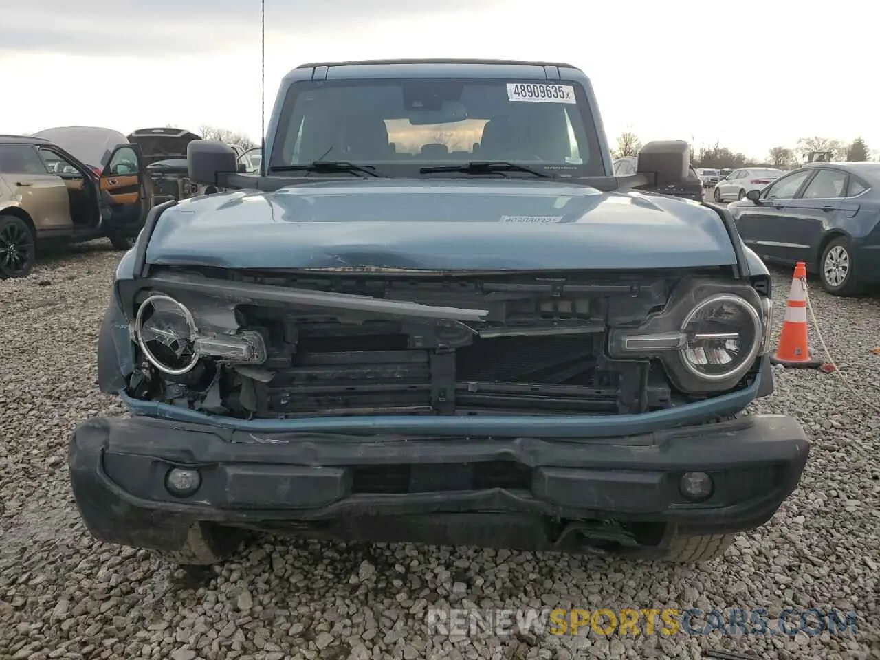 5 Photograph of a damaged car 1FMDE5BH8NLA99753 FORD BRONCO 2022
