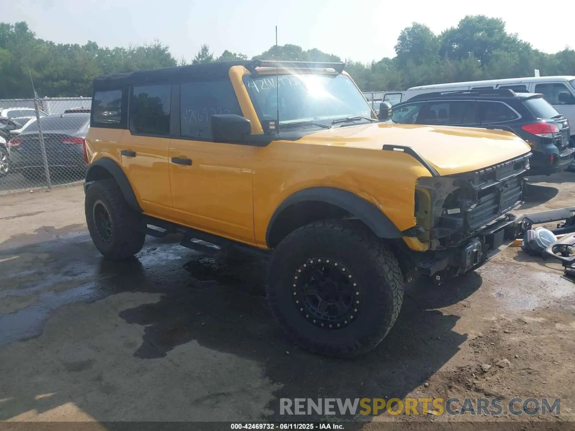 1 Photograph of a damaged car 1FMDE5BH8NLB86567 FORD BRONCO 2022