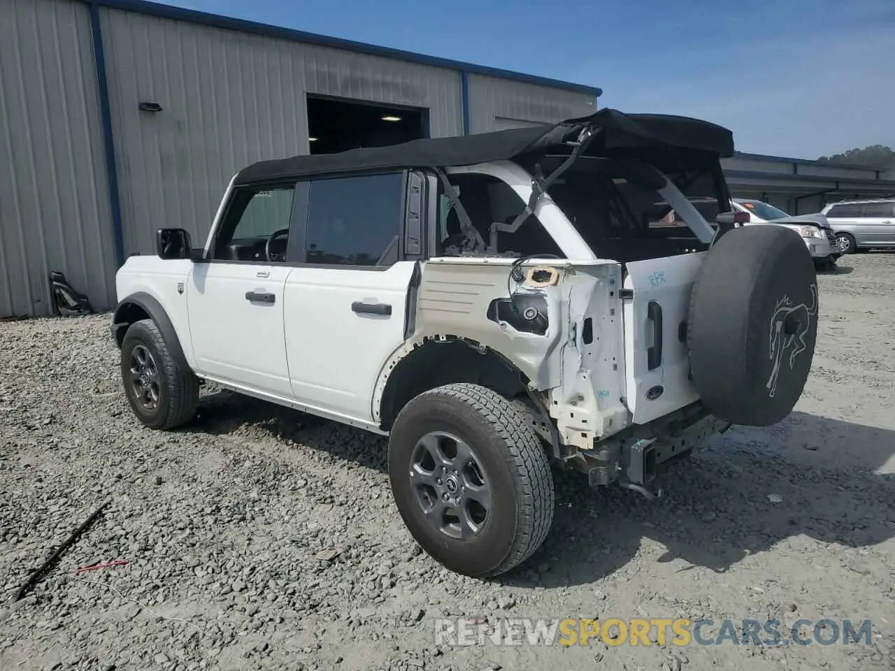 2 Photograph of a damaged car 1FMDE5BH9NLA85327 FORD BRONCO 2022