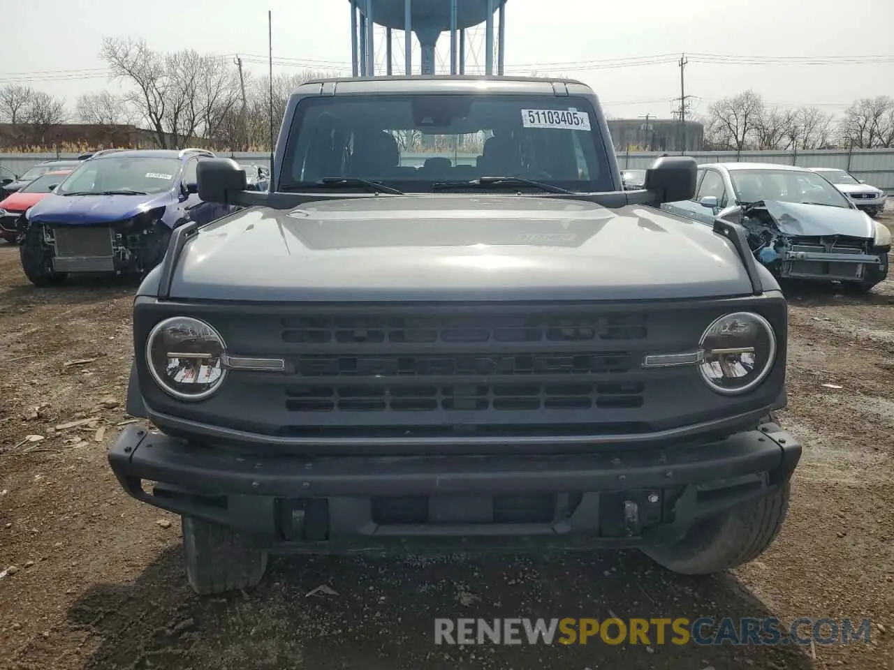 5 Photograph of a damaged car 1FMDE5BH9NLA86185 FORD BRONCO 2022