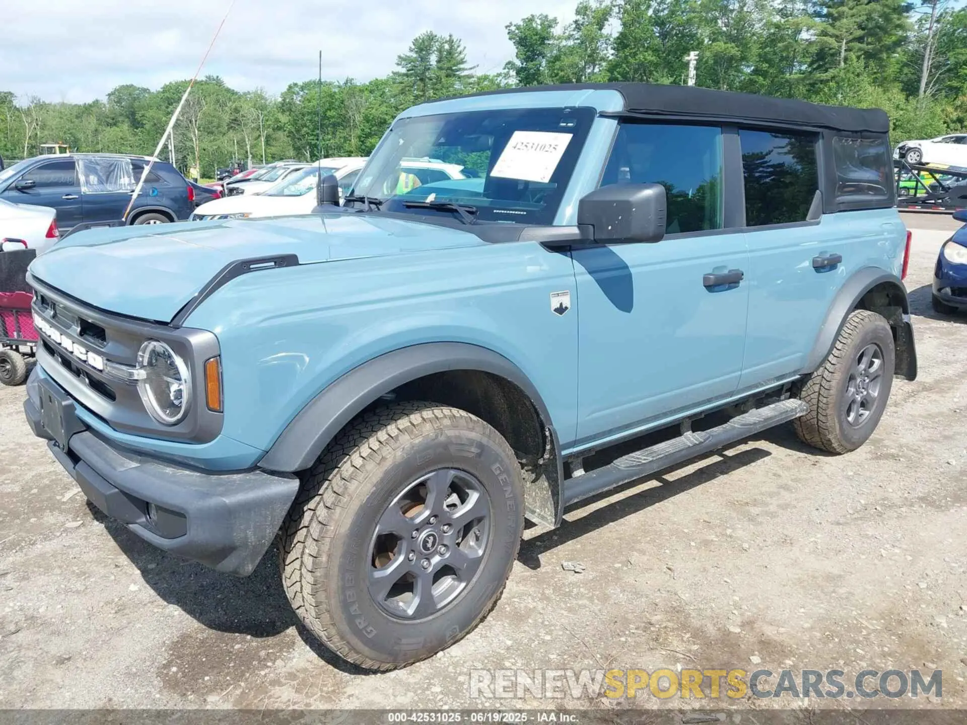 2 Photograph of a damaged car 1FMDE5BH9NLA86879 FORD BRONCO 2022