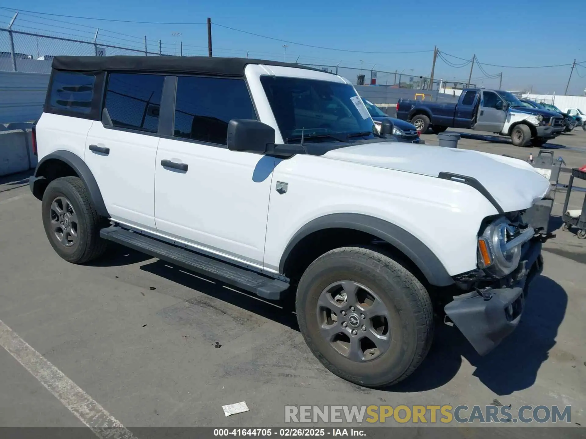 1 Photograph of a damaged car 1FMDE5BH9NLB39810 FORD BRONCO 2022