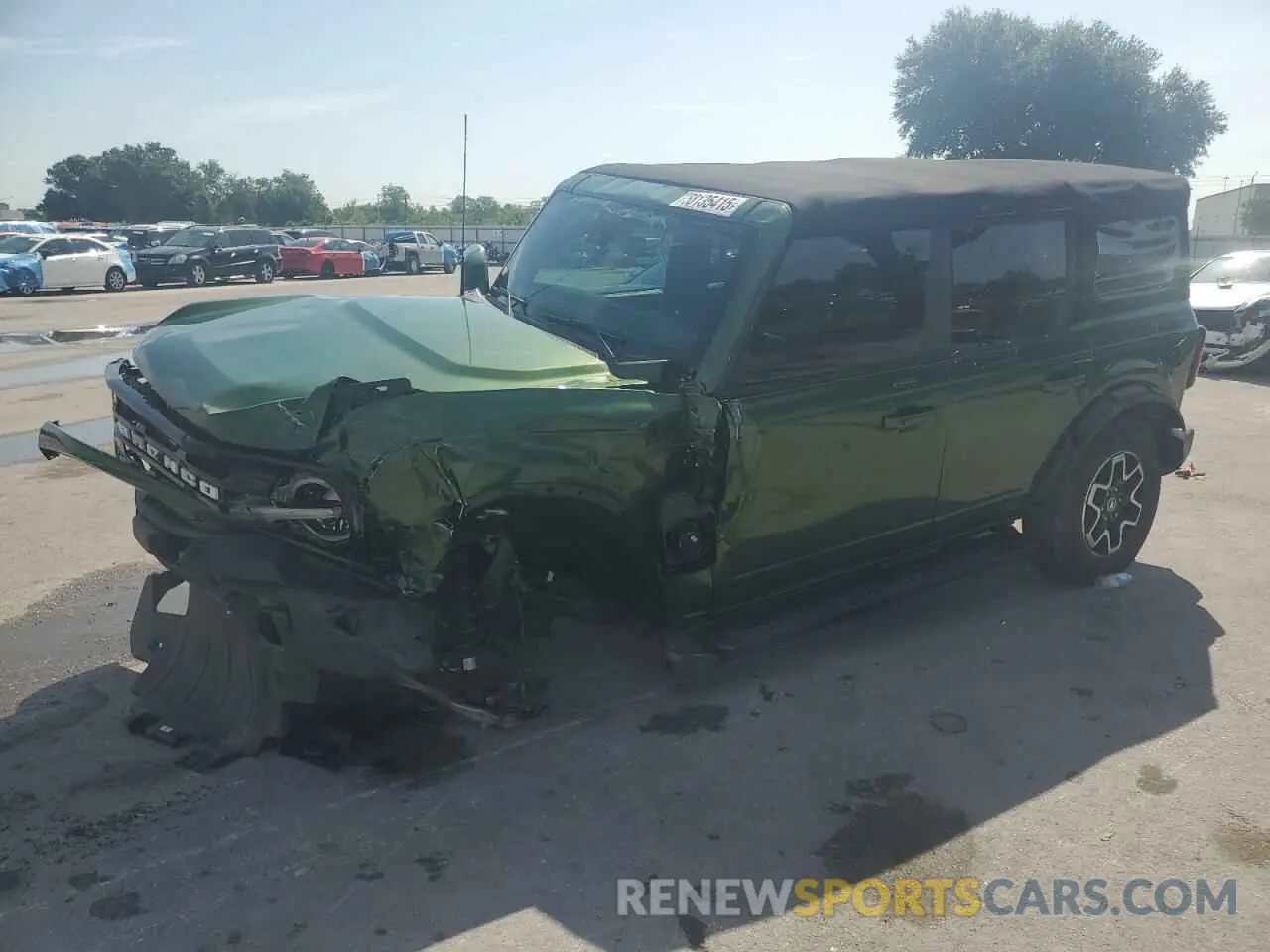1 Photograph of a damaged car 1FMDE5BHXNLA88611 FORD BRONCO 2022
